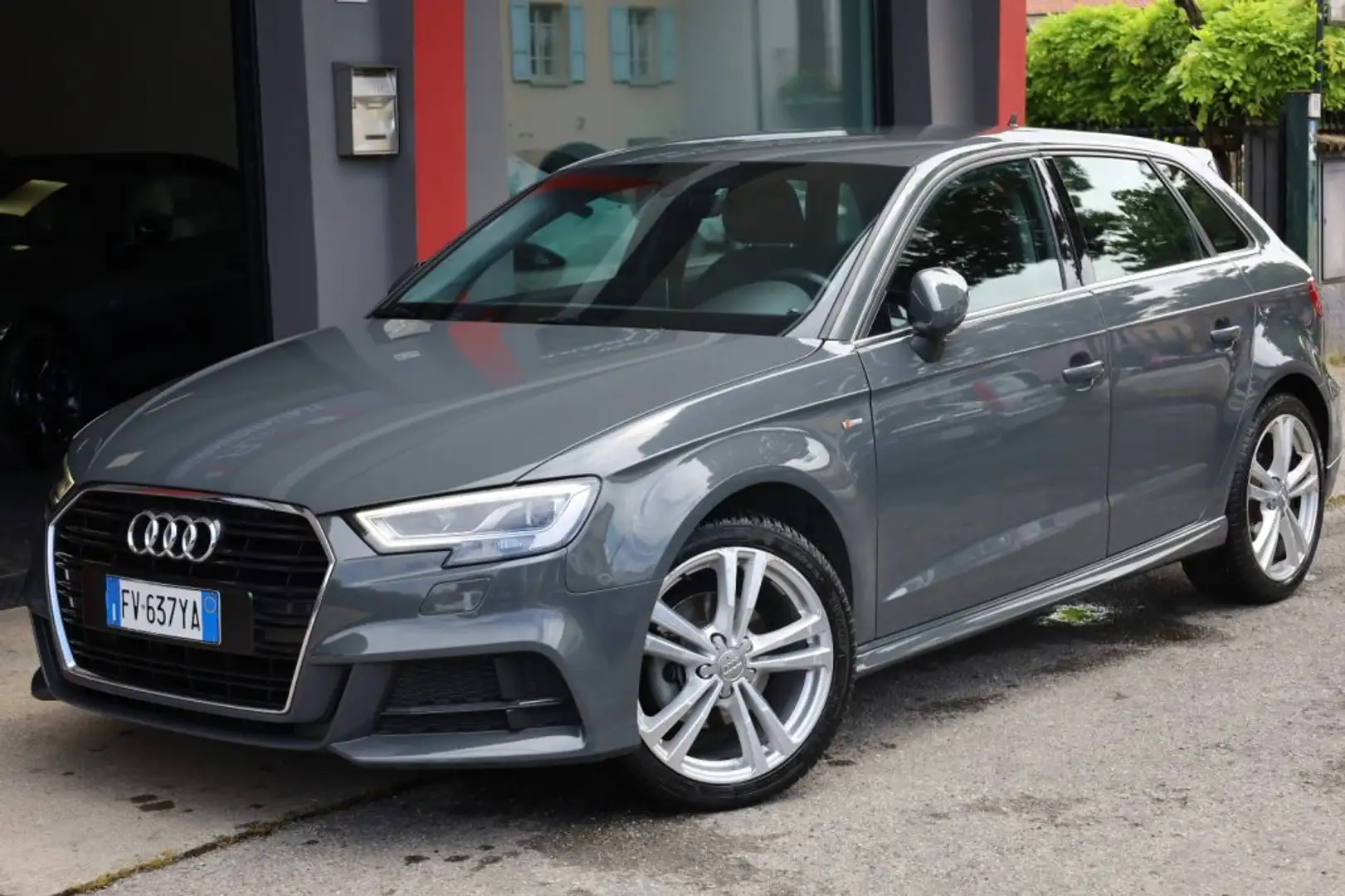 Audi A3 Sportback 30 TDI S tronic S Line COCKPIT Navi LED Grigio - 1