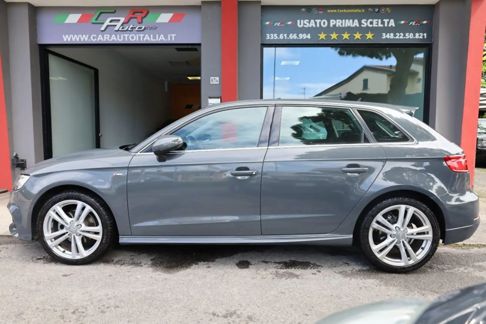 Audi A3 Sportback 30 TDI S tronic S Line COCKPIT Navi LED Grigio - 2