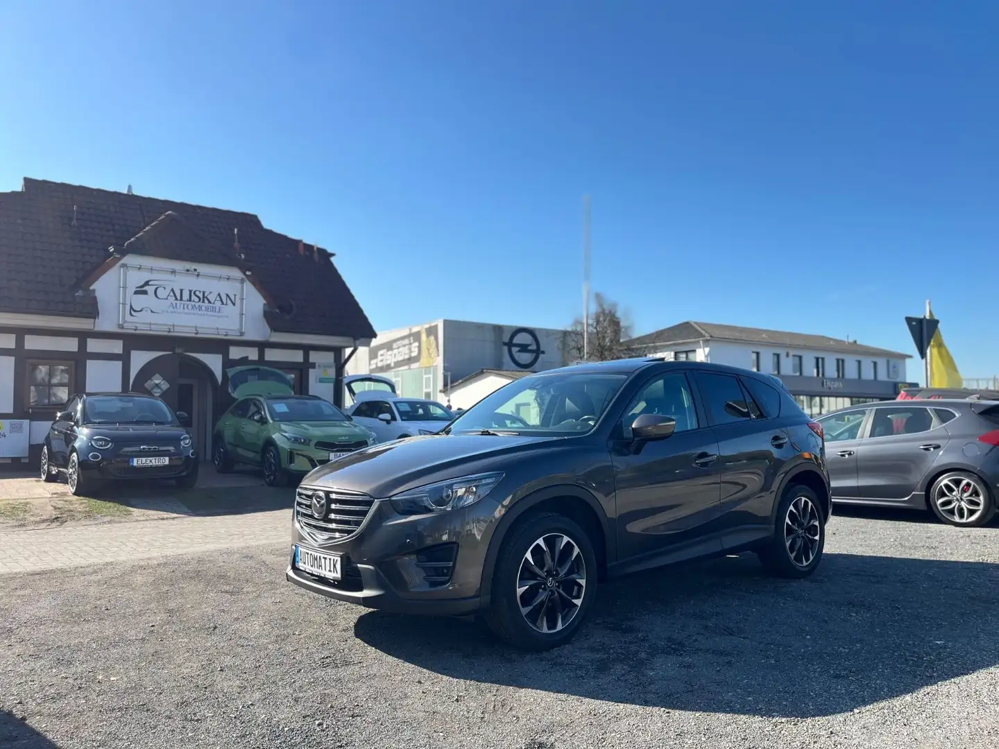 Mazda CX-5 Nakama Intense AWD *Kamera*Leder*Allrad Grau - 1