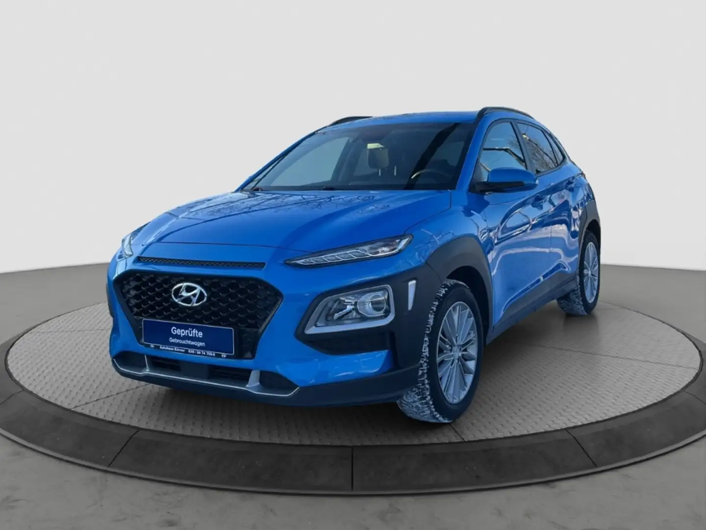 Hyundai KONA YES! 1.0 T-GDi *NAVI*CAM*SITZHZG*DAB* Blau - 2