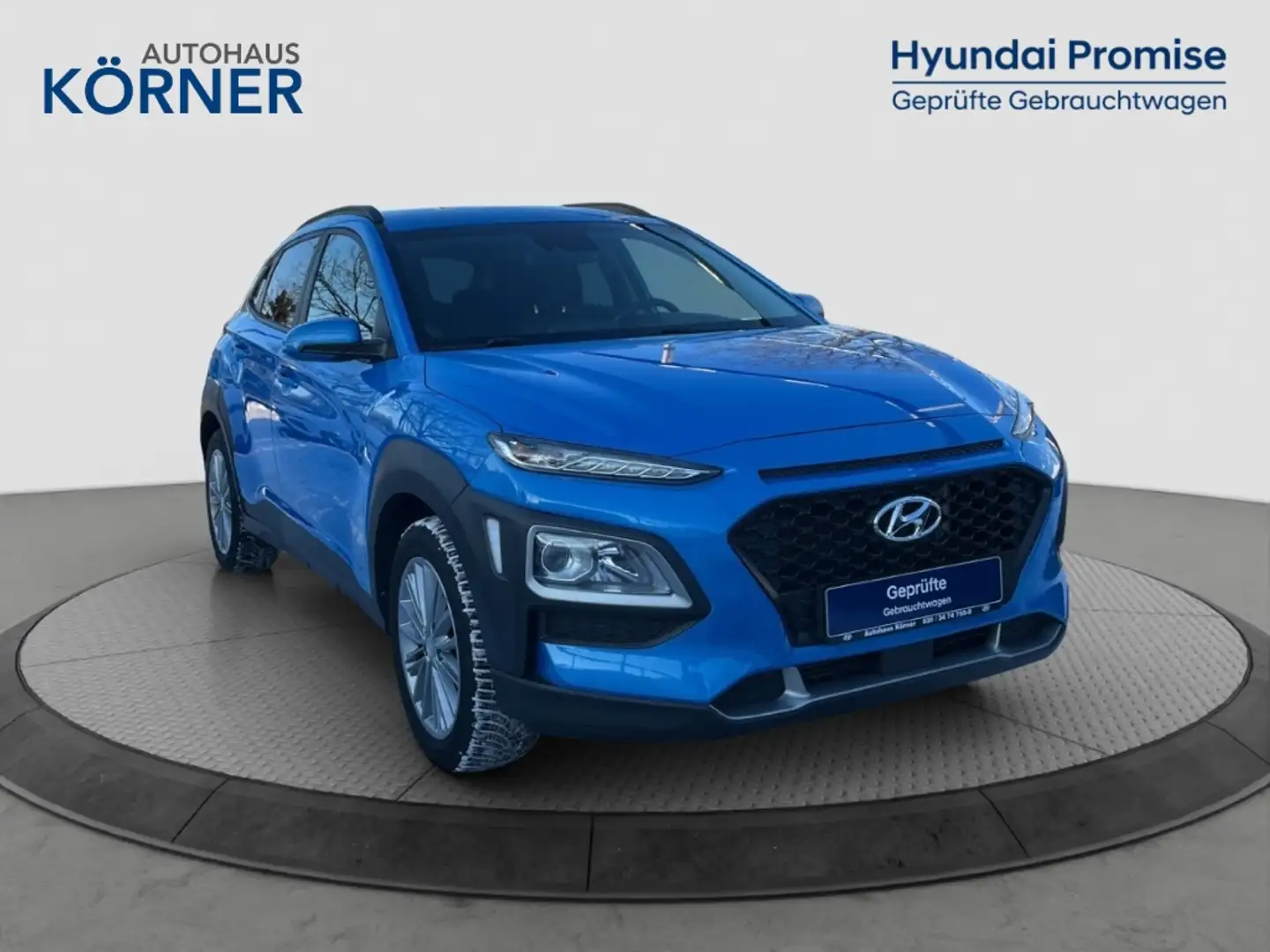 Hyundai KONA YES! 1.0 T-GDi *NAVI*CAM*SITZHZG*DAB* Blau - 1
