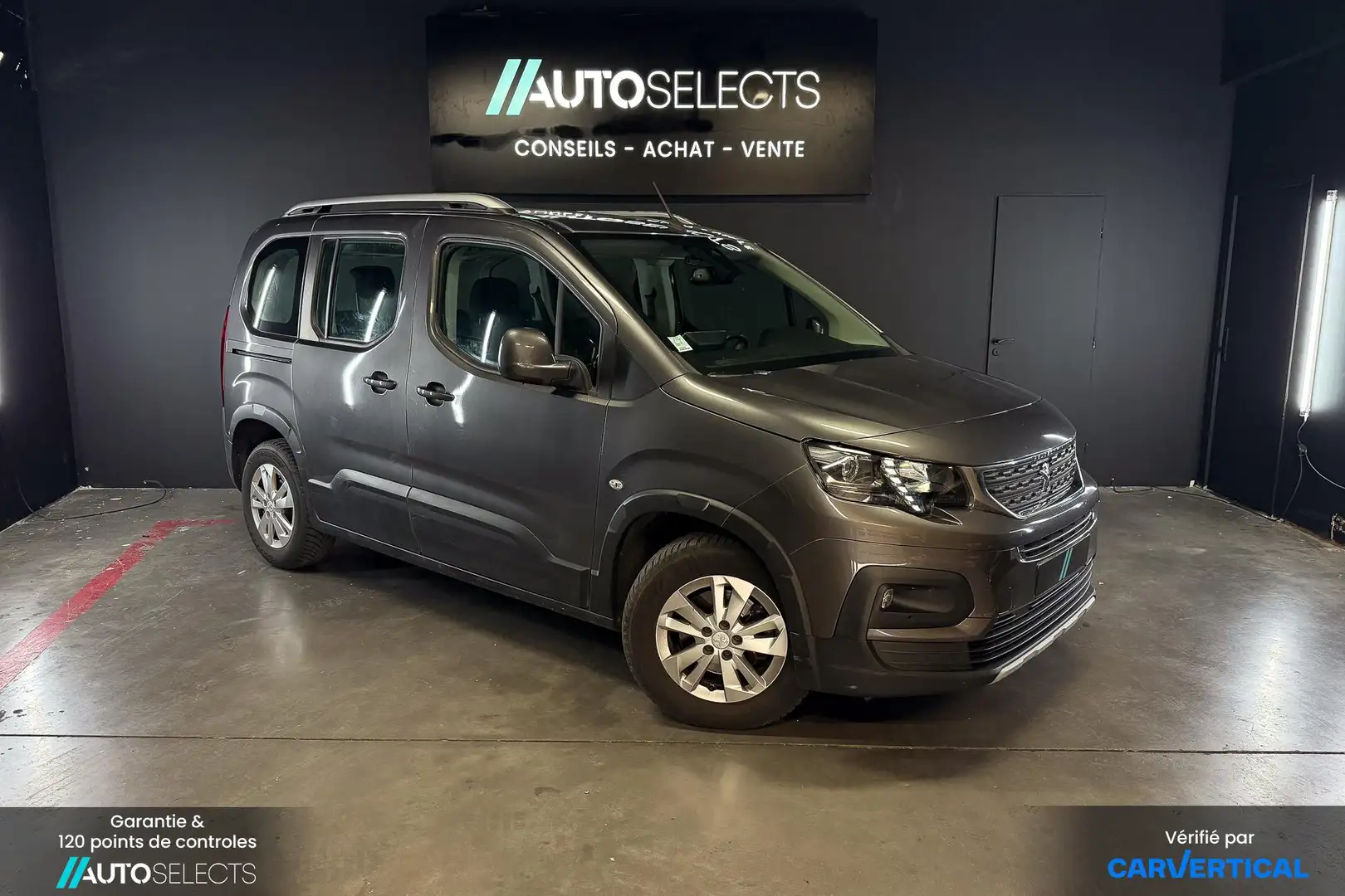 Peugeot Rifter Allure Standard 1,5 BlueHDI 130cv | Carvertical di Gris - 1