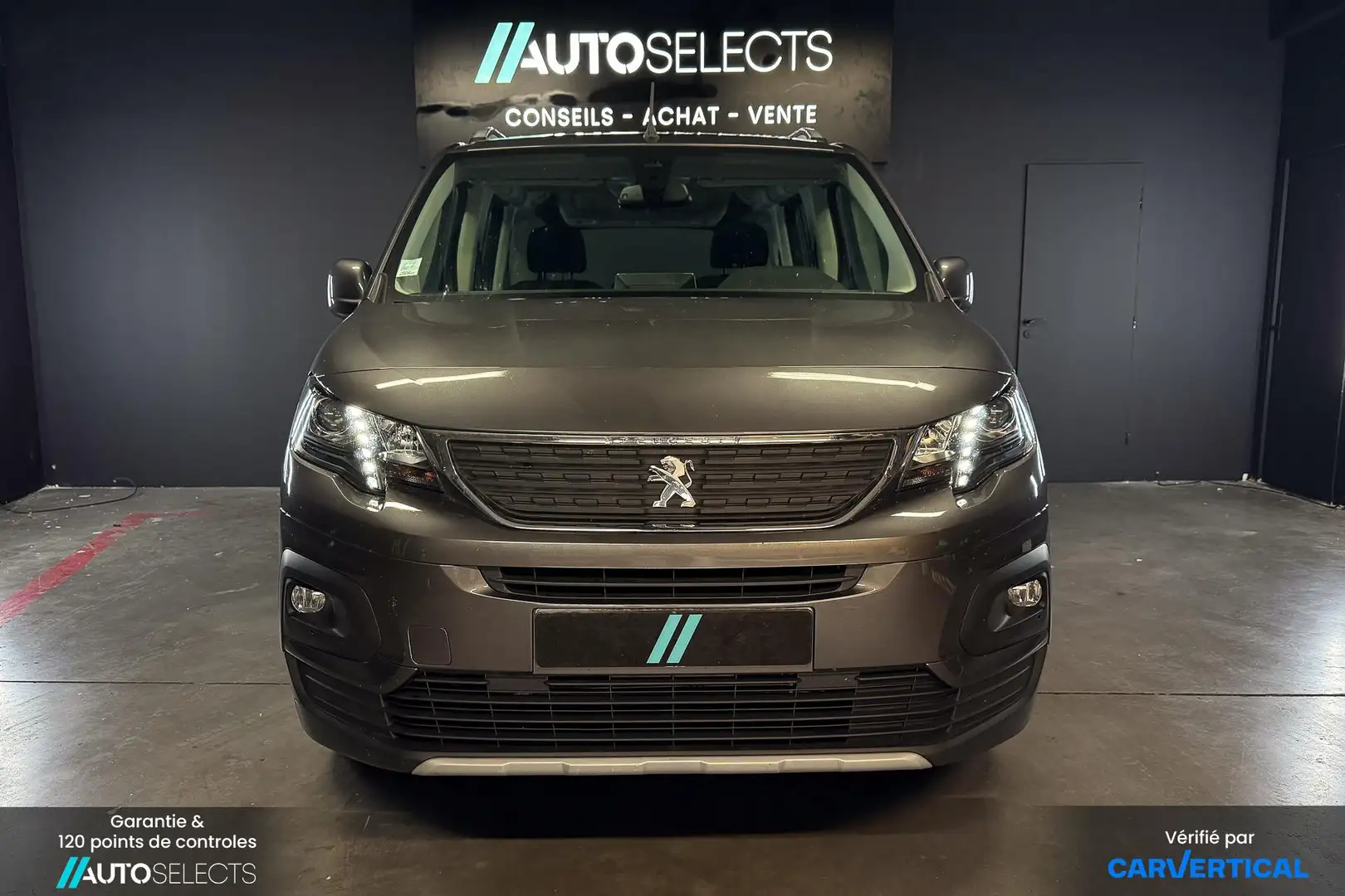Peugeot Rifter Allure Standard 1,5 BlueHDI 130cv | Carvertical di Gris - 2