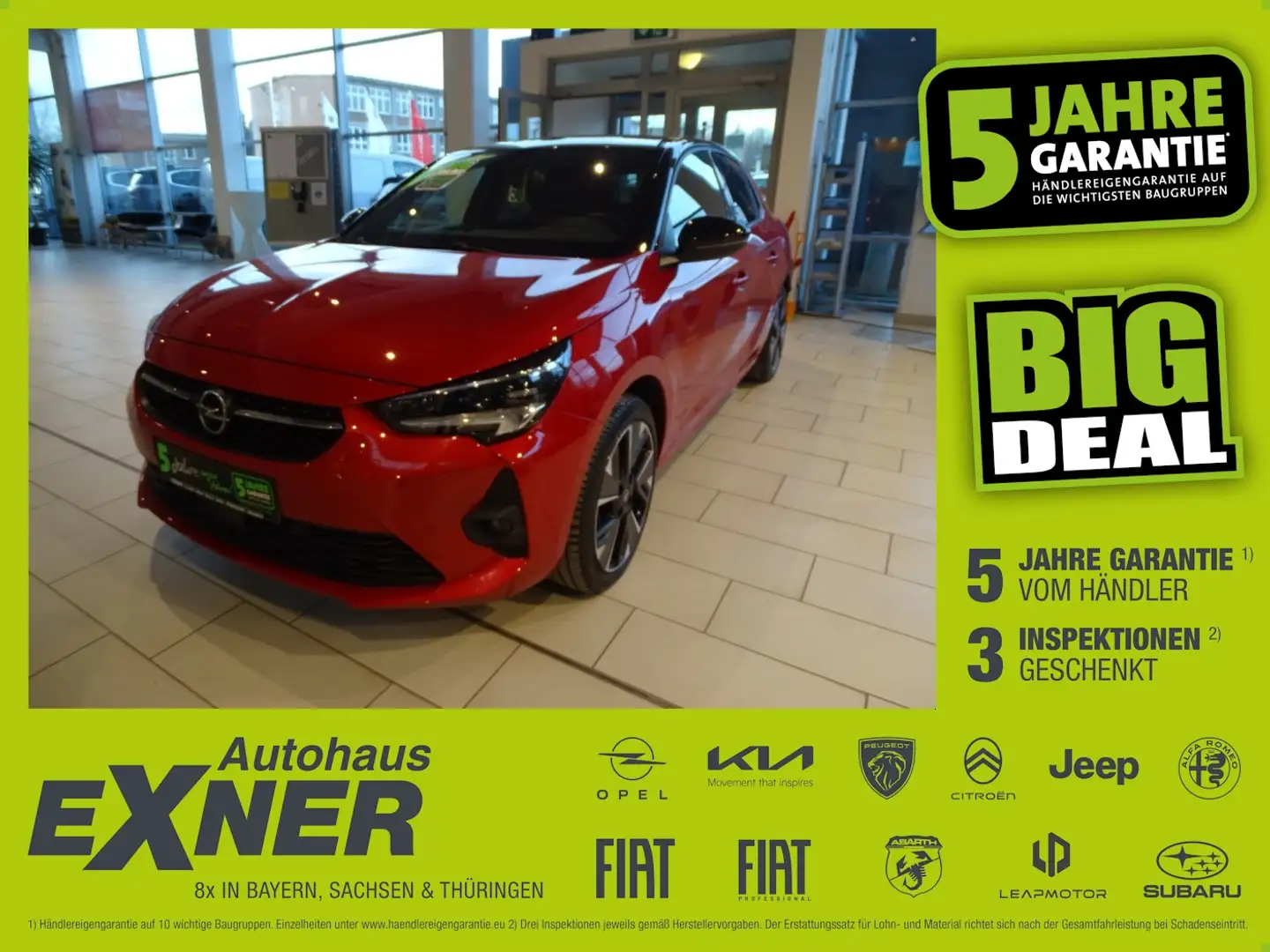 Opel Corsa-e GS LINE - 50kWh *Sitz-u Lenkradheizung Rojo - 1