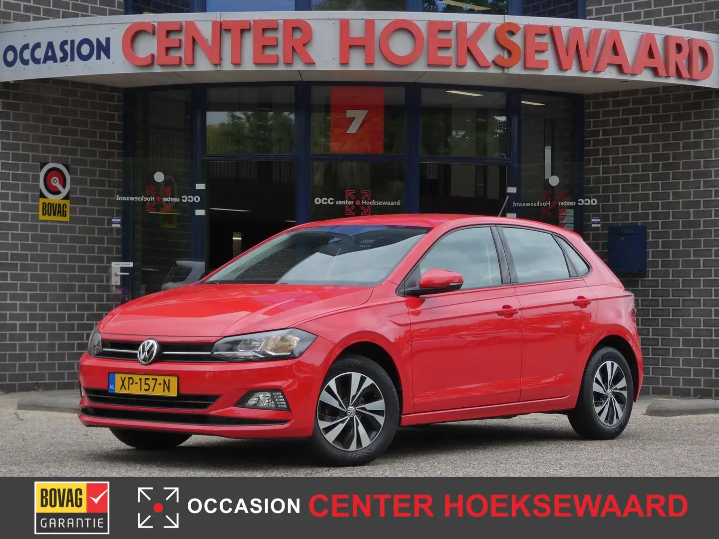 Volkswagen Polo 1.0 TSI 95pk Comfortline Executive | Carplay + Nav Rouge - 1