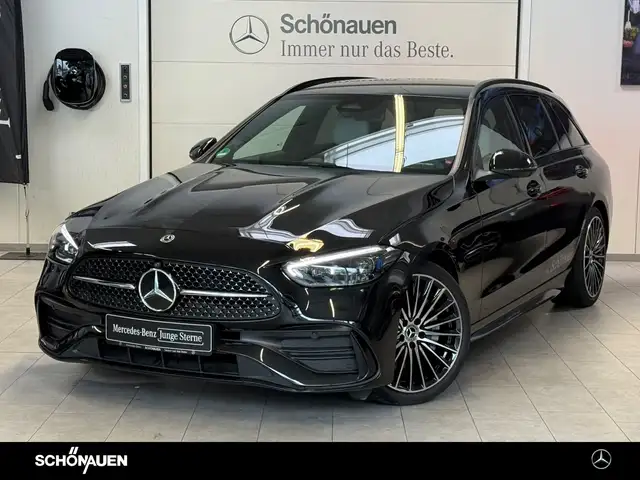Mercedes-Benz C 200 d T AMG+STDHZ+DISTR+AHK+MEMORY+NIGHT+360°