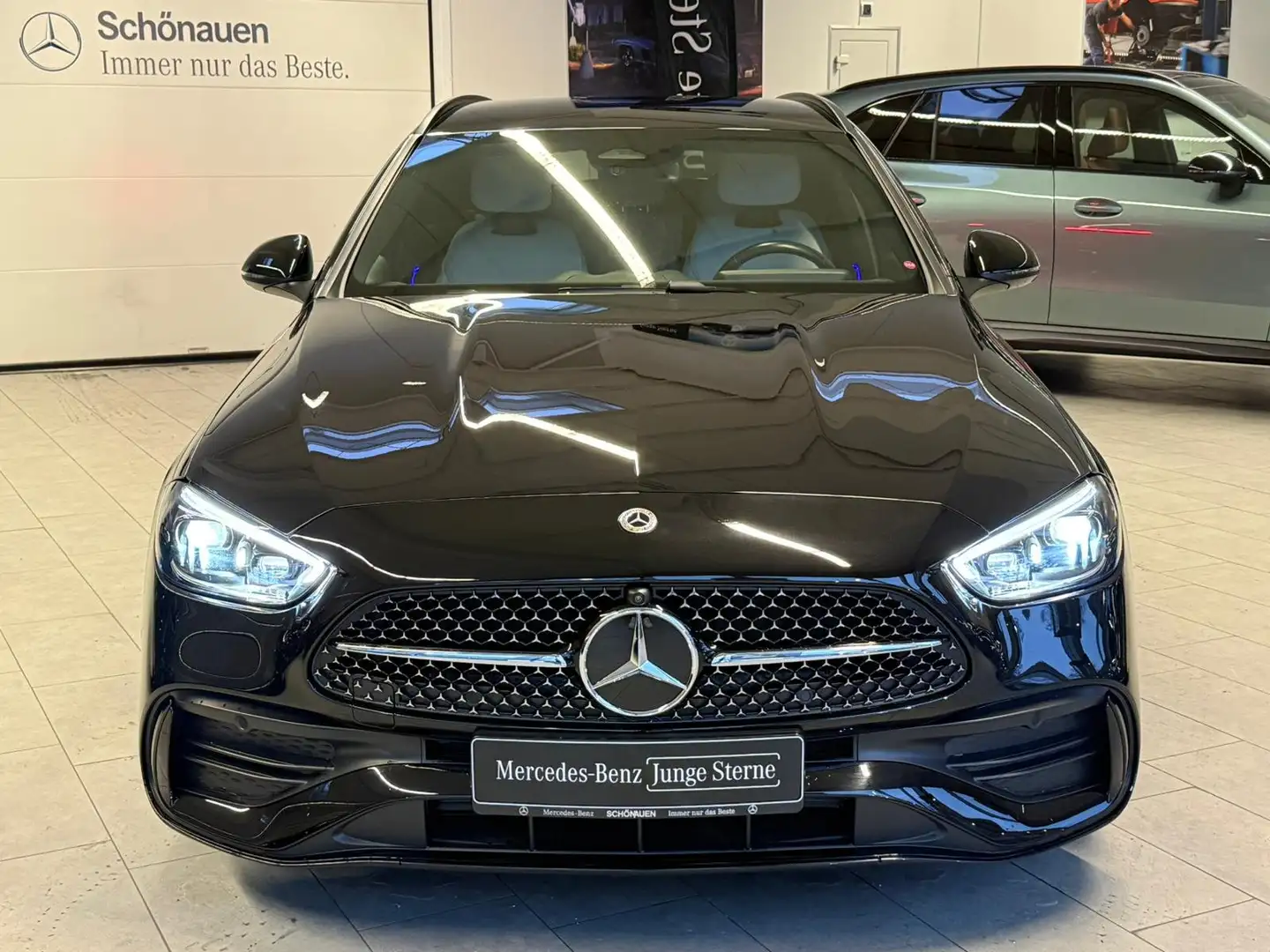 Mercedes-Benz C 200 d T AMG+STDHZ+DISTR+AHK+MEMORY+NIGHT+360° Schwarz - 2