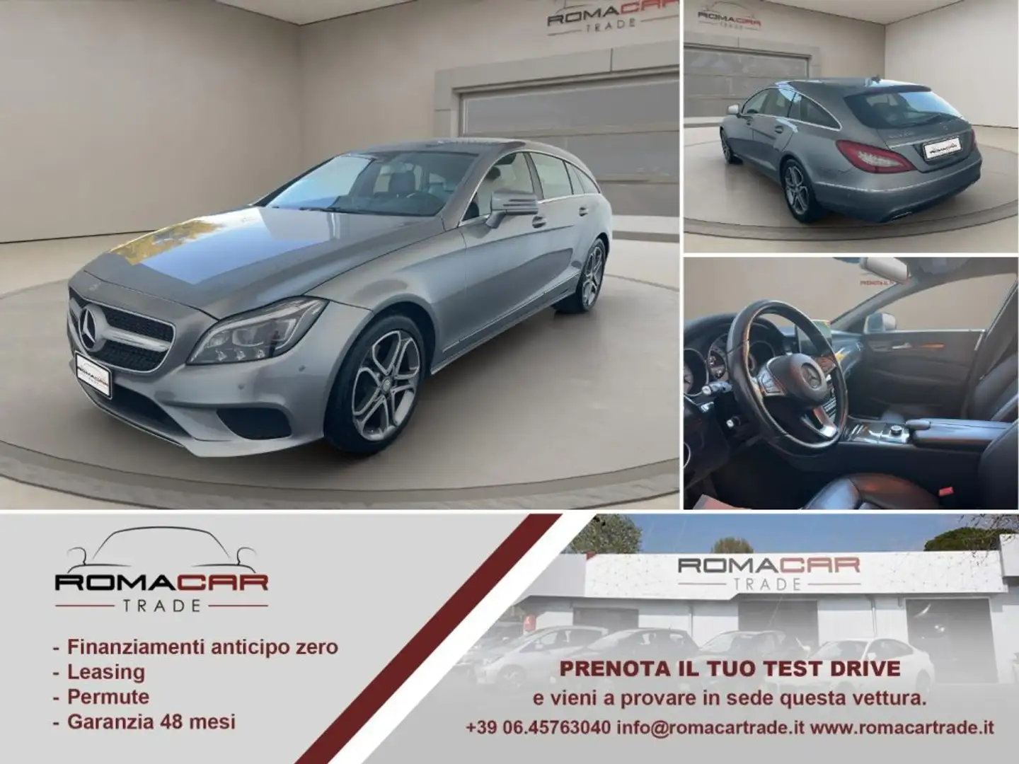 Mercedes-Benz CLS 250 BlueTEC 4Matic Premium Shooting Brake Grau - 1