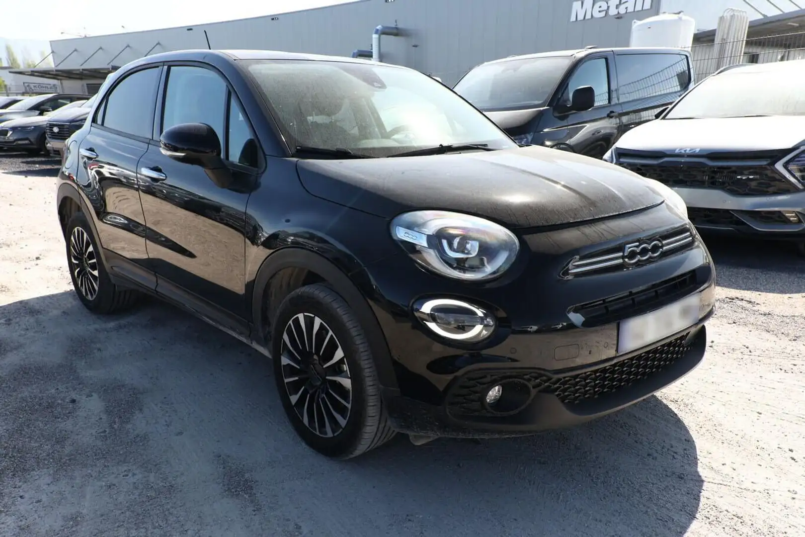Fiat 500X 1.5 MHEV 130 DCT7 LED PrivG KomfortP Kam 96 kW ... Schwarz - 2