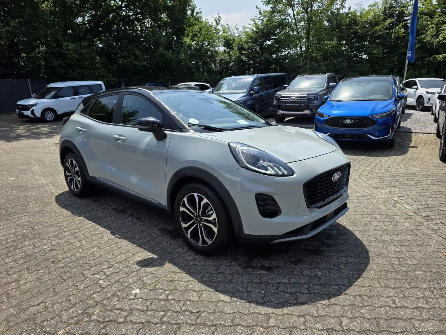 Ford Puma Titanium  1,0L Mhev 155ps autom. Navi LED Grey - 1