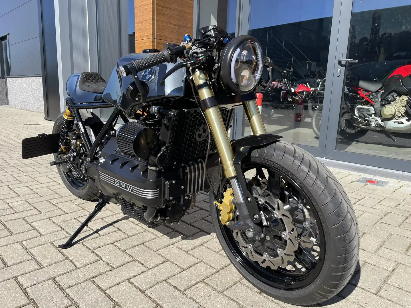 BMW K 100 Custom Caferacer K100RS # K # Uniek # Special Gri - 2