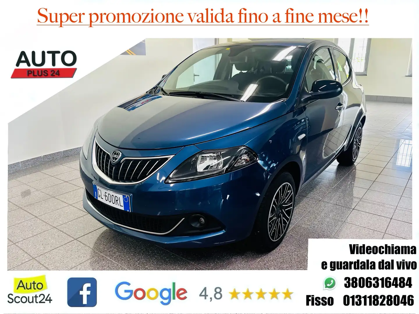 Lancia Ypsilon 1.0 FireFly 5pt S&S Hybrid Gold CON PROMO PLUS Azul - 1
