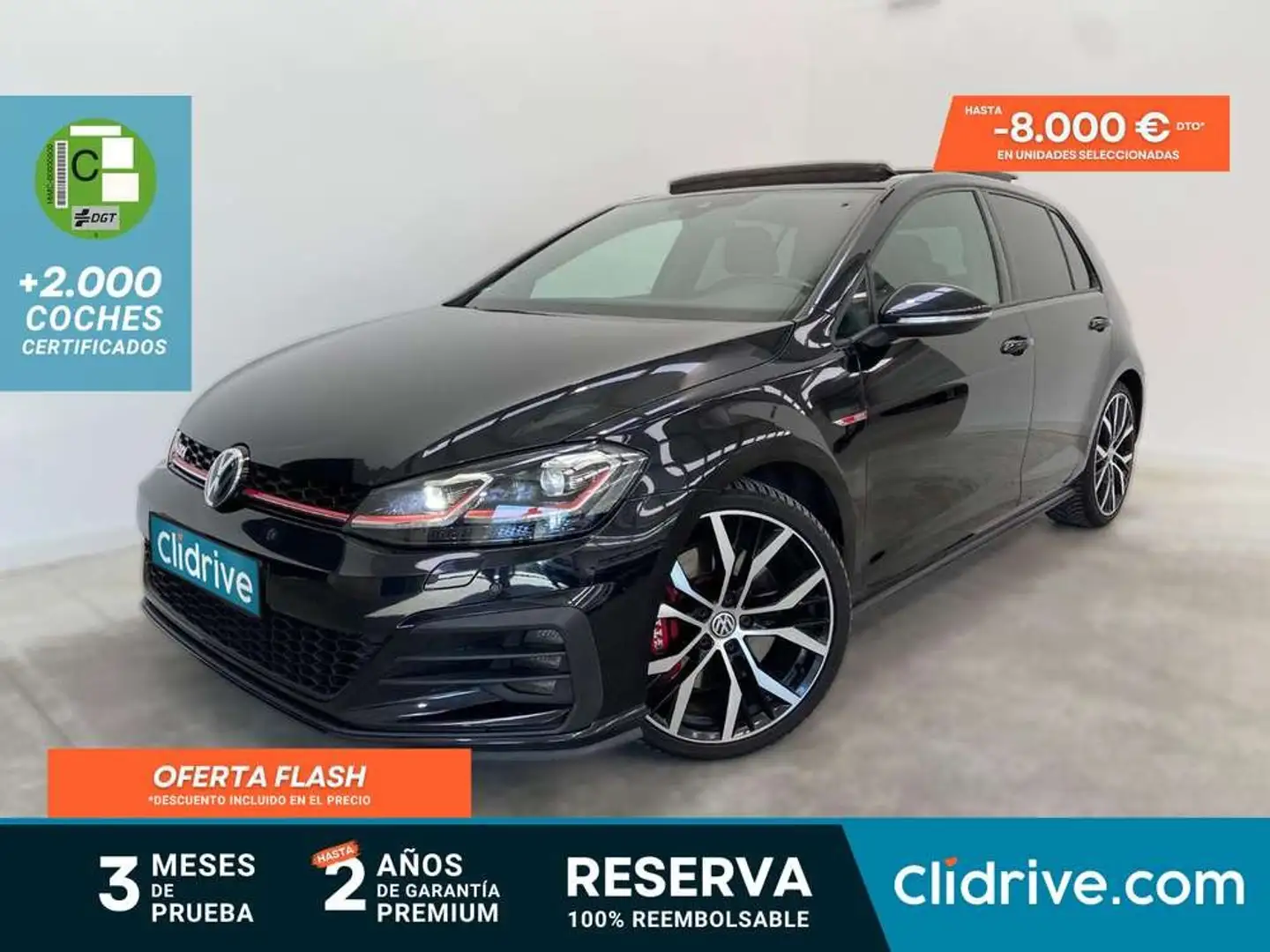 Volkswagen Golf GTI 2.0 TSI Performance DSG7 180kW Negro - 1