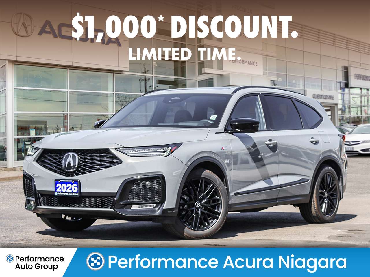 2026 Acura MDX Platinum Elite A-Spec SH-AWD RATES AS LOW AS 0.99%