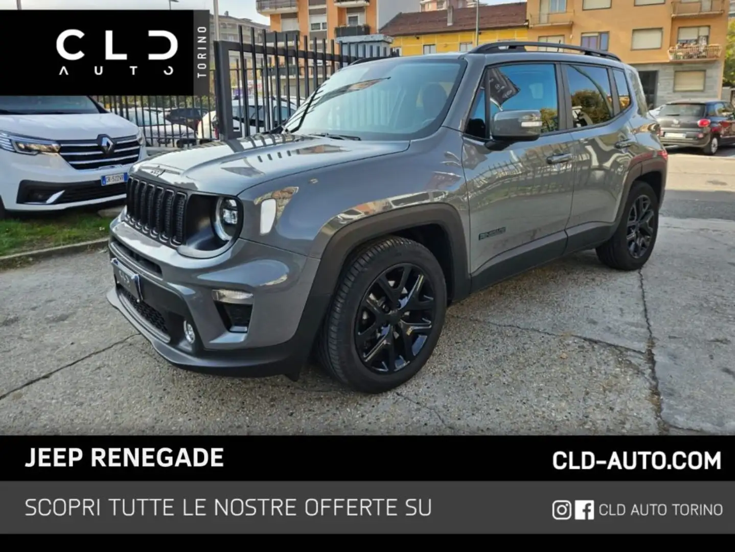 Jeep Renegade 1.3 T4 DDCT Grau - 1