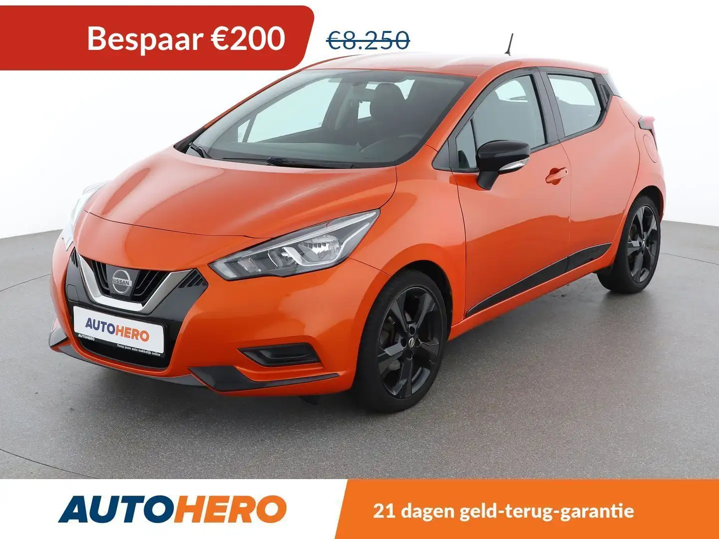 Nissan Micra 1.0 Visia Pack Orange - 1