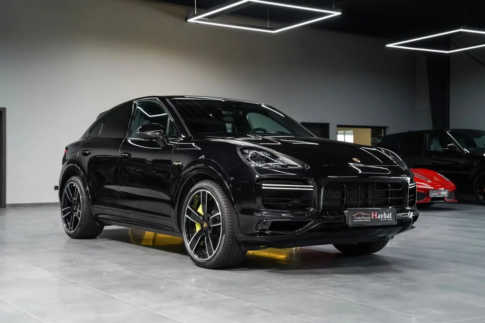 Porsche Cayenne Coupe Turbo S E-Hybrid-Leder-PDLS+Pano Schwarz - 1