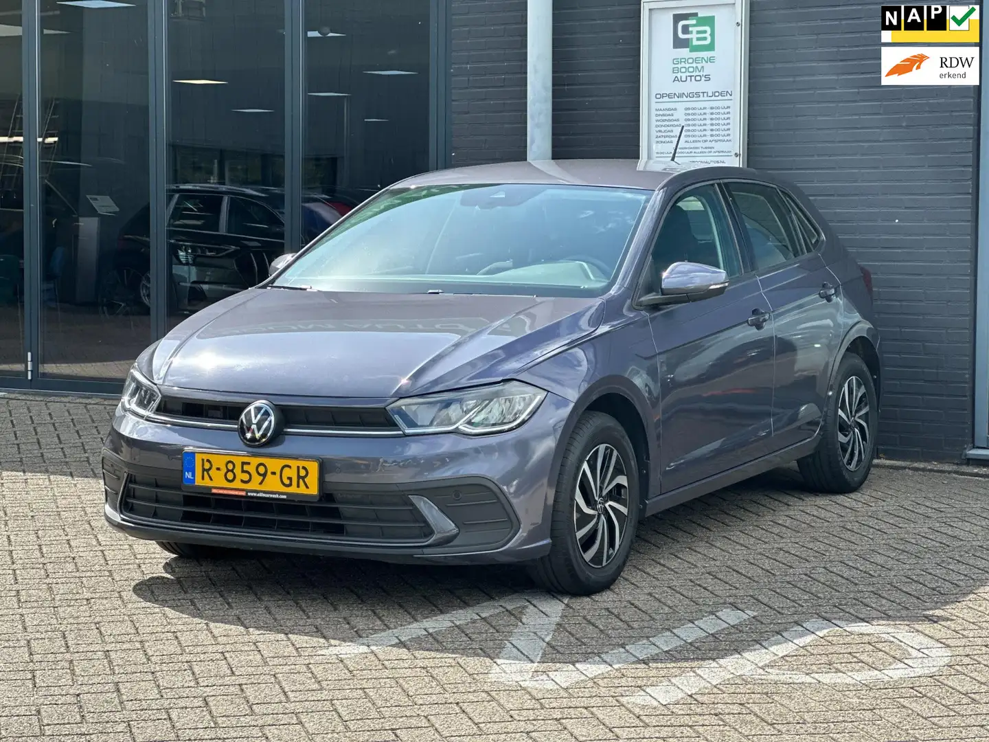 Volkswagen Polo 1.0 TSI Life/digitaal dashboard/CARPLAY/NL-AUTO NA Grau - 1