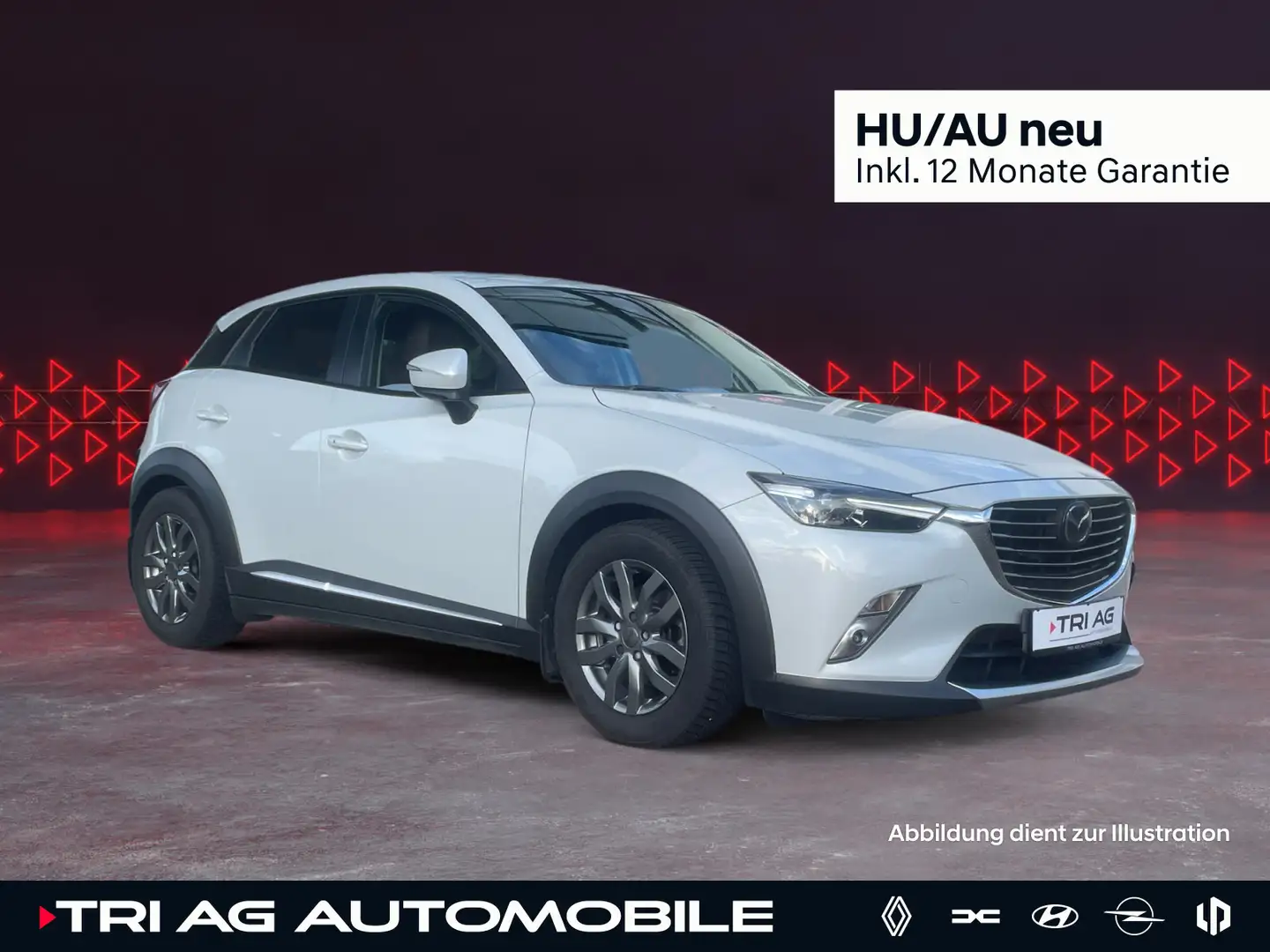 Mazda CX-3 2.0 SKYACTIV-G Kizoku AWD GRA PDC SHZ Navi Grijs - 1