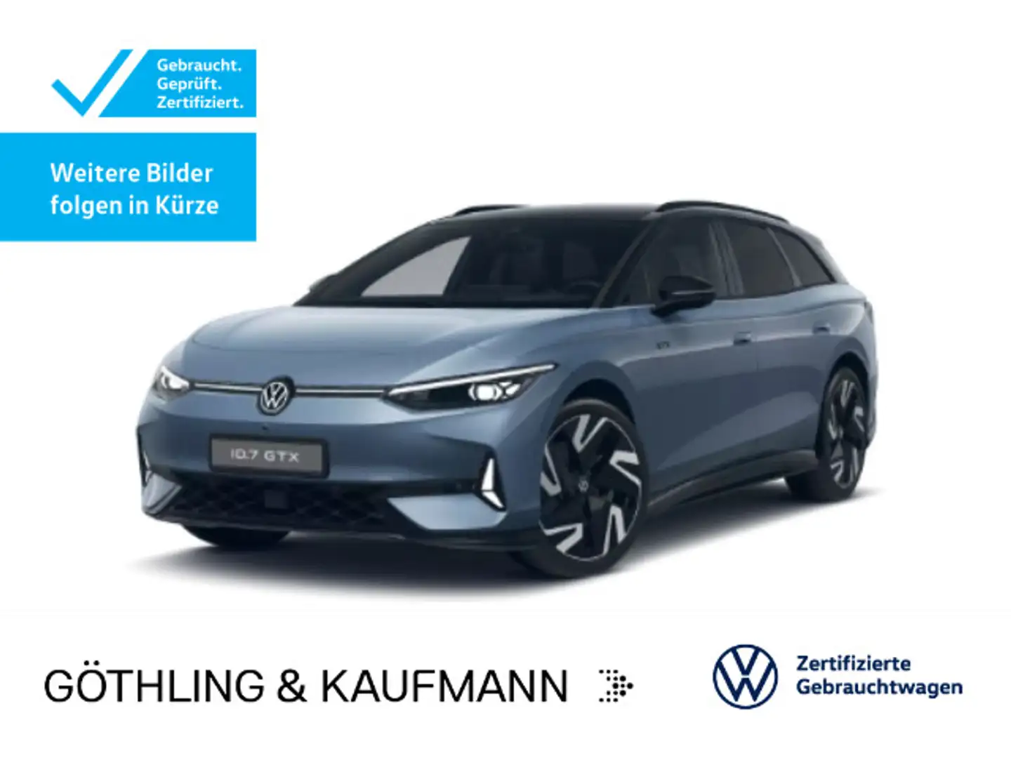 Volkswagen ID.7 Tourer GTX 4M*NAVI*AHK*360*WP*Memory*Pano*2 Blu/Azzurro - 1