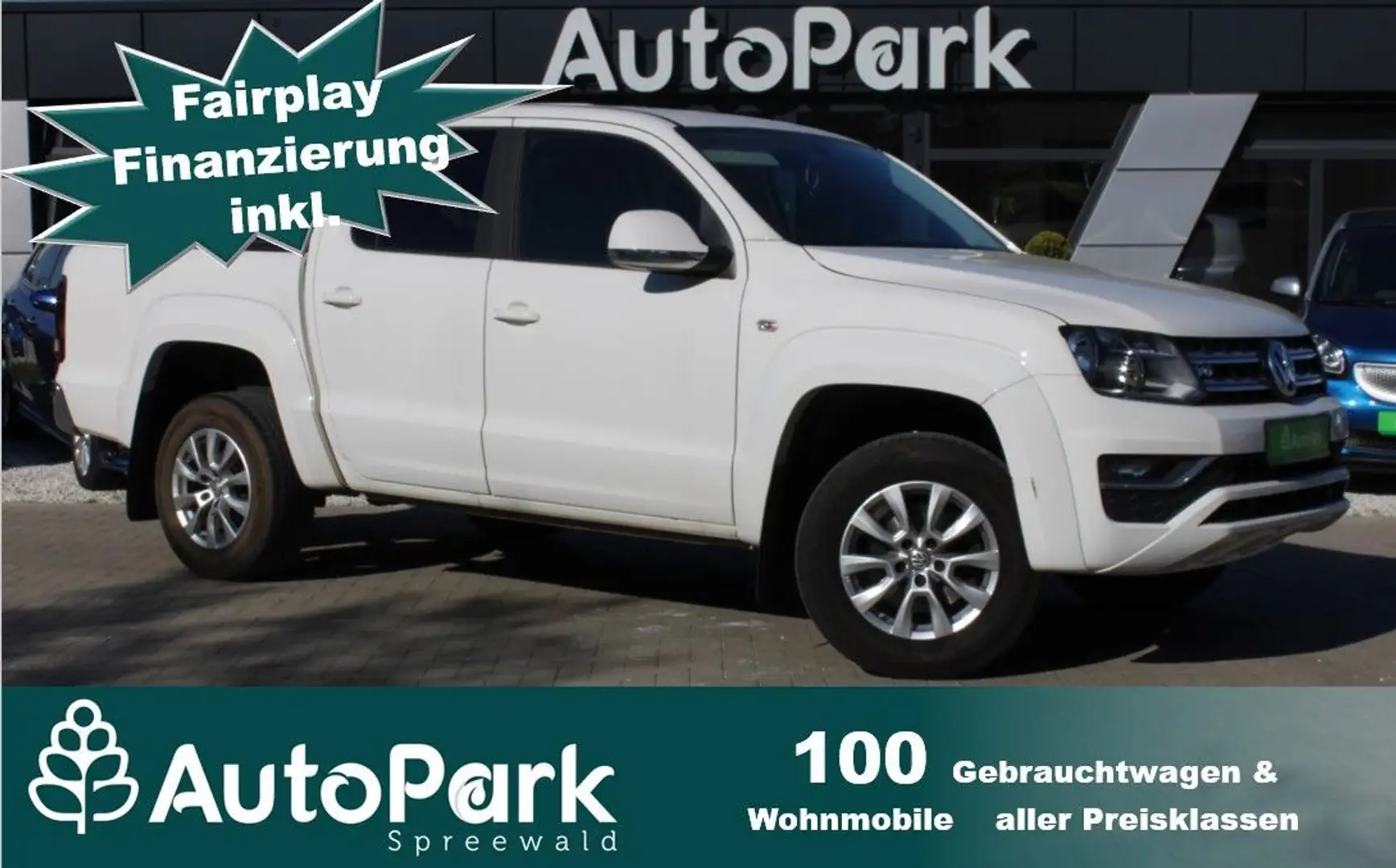 Volkswagen Amarok Highline DoubleCab NAVI/190KW/AUTOM/Rollo Blanc - 1