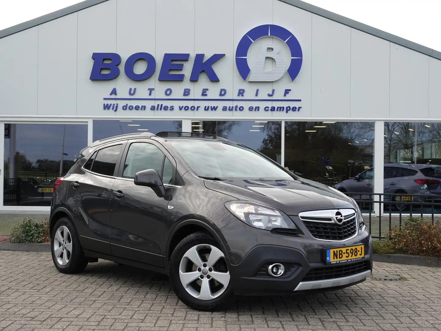Opel Mokka 1.4 T Innovation AUT. 140PK SCHUIFDAK | TREKH. | V Grijs - 1