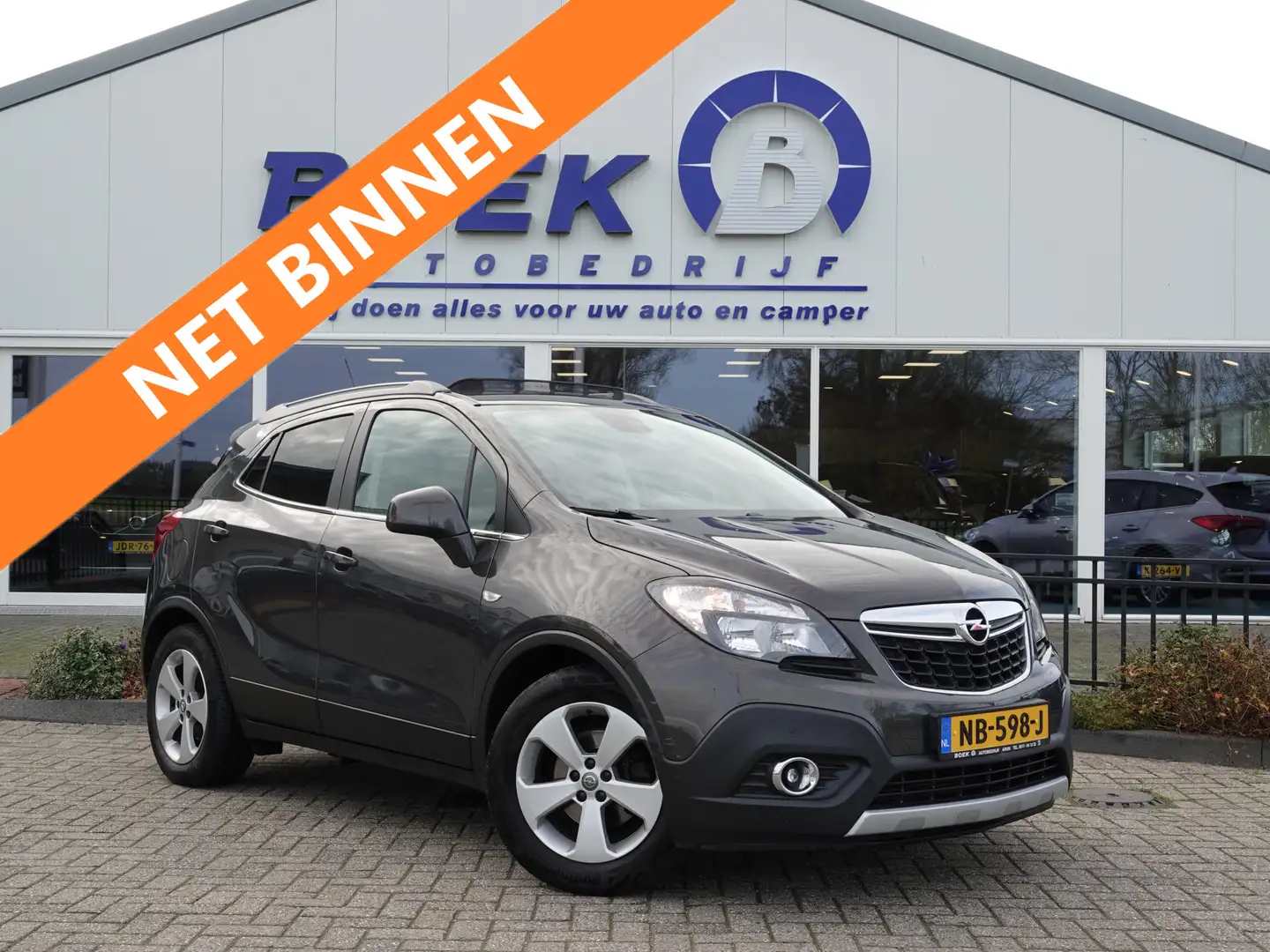 Opel Mokka 1.4 T Innovation AUT. 140PK SCHUIFDAK | TREKH. | V Gris - 1