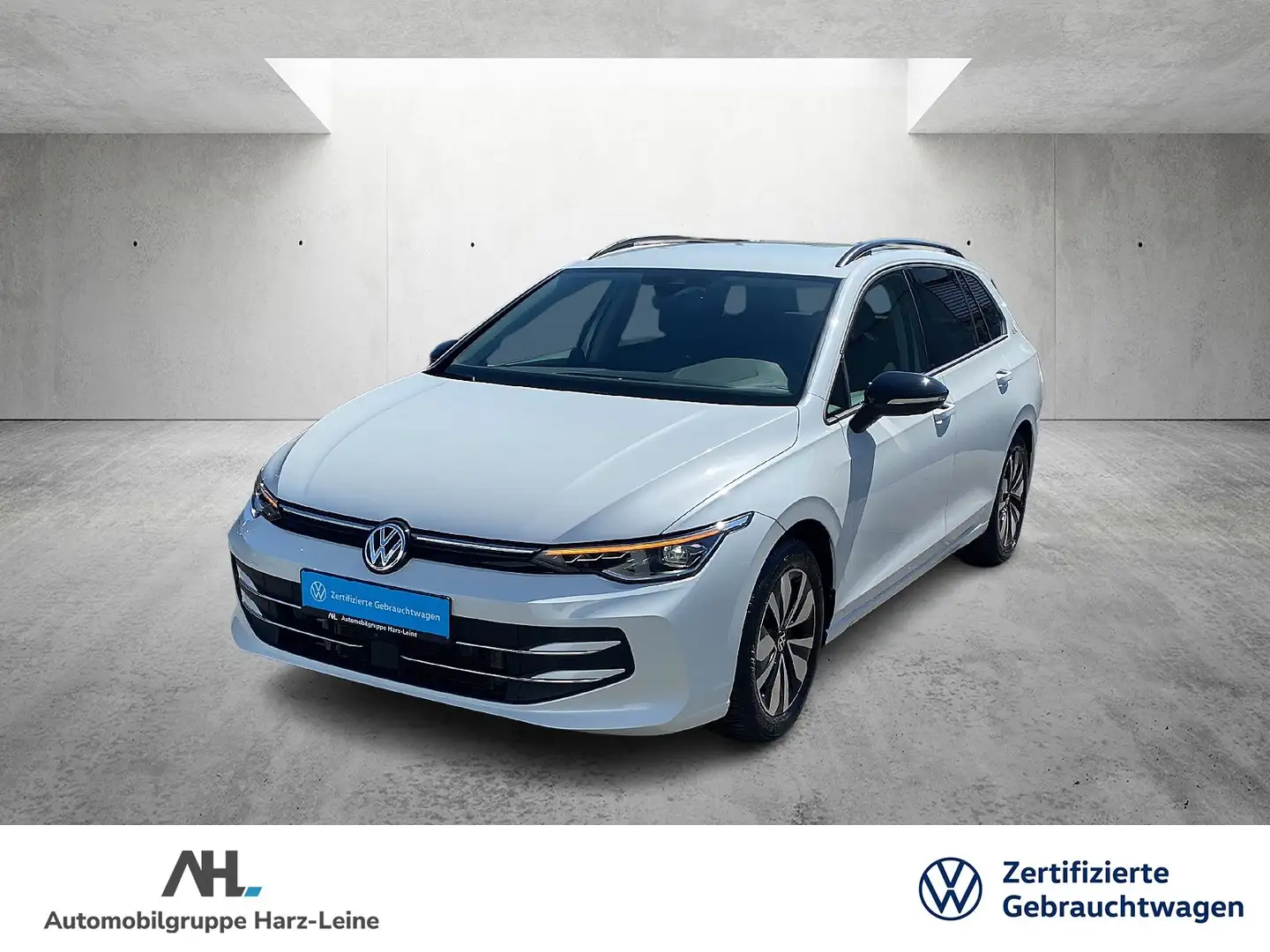 Volkswagen Golf Variant VIII 2.0 TDI Goal DSG Matrix AHK 360° Navi ACC Weiß - 1