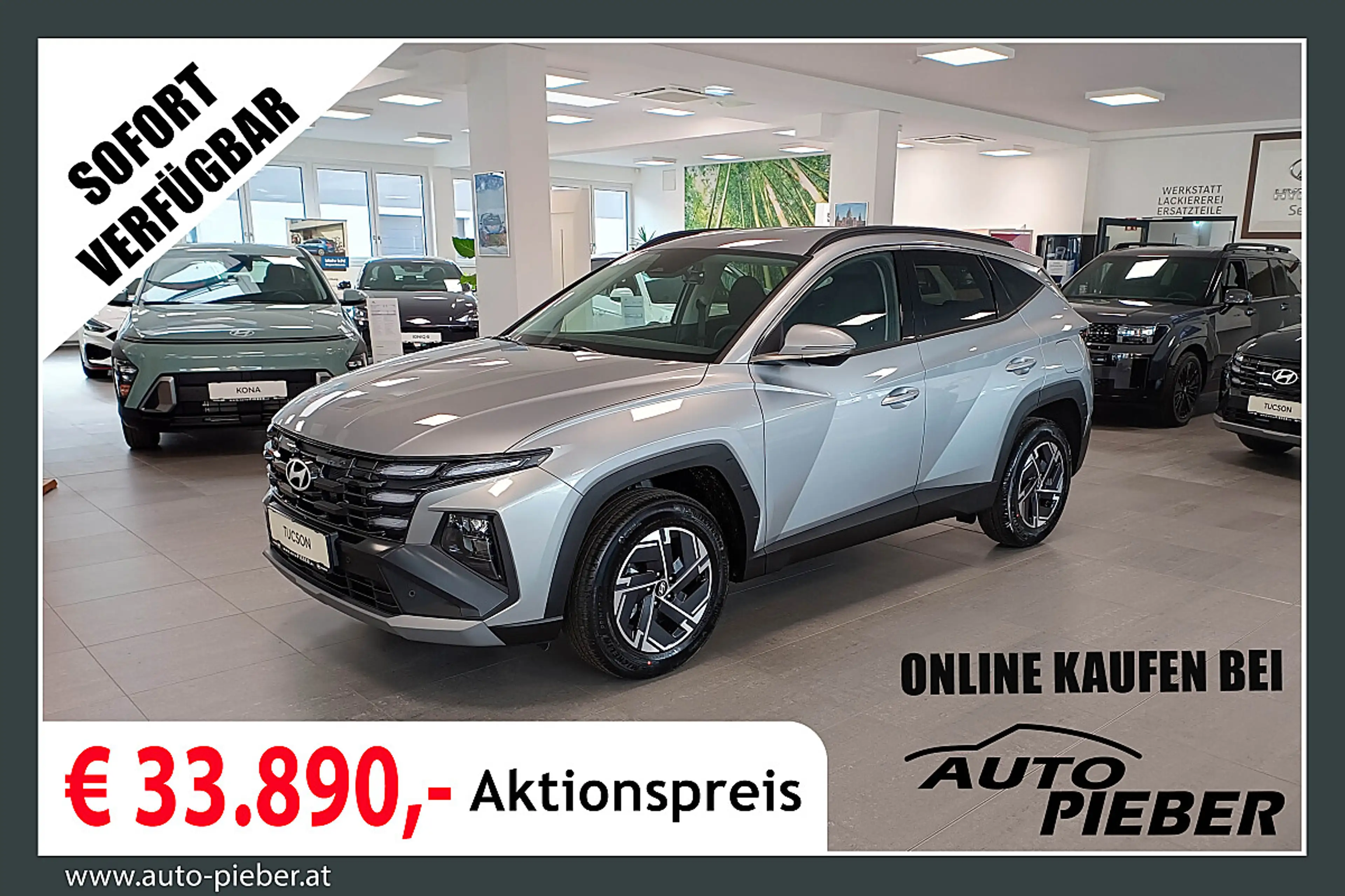 Hyundai TUCSON Tucson 1,6 T-GDI HEV 4WD Jubile *LED*Navi*Sitzh...