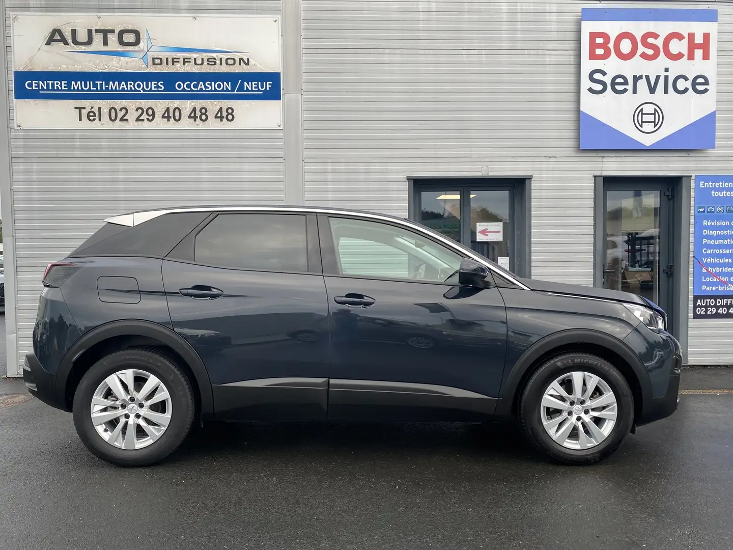 Peugeot 3008 BLUEHDI 130CV ACTIVE BUSINESS S\u0026S EAT8 Gris - 1