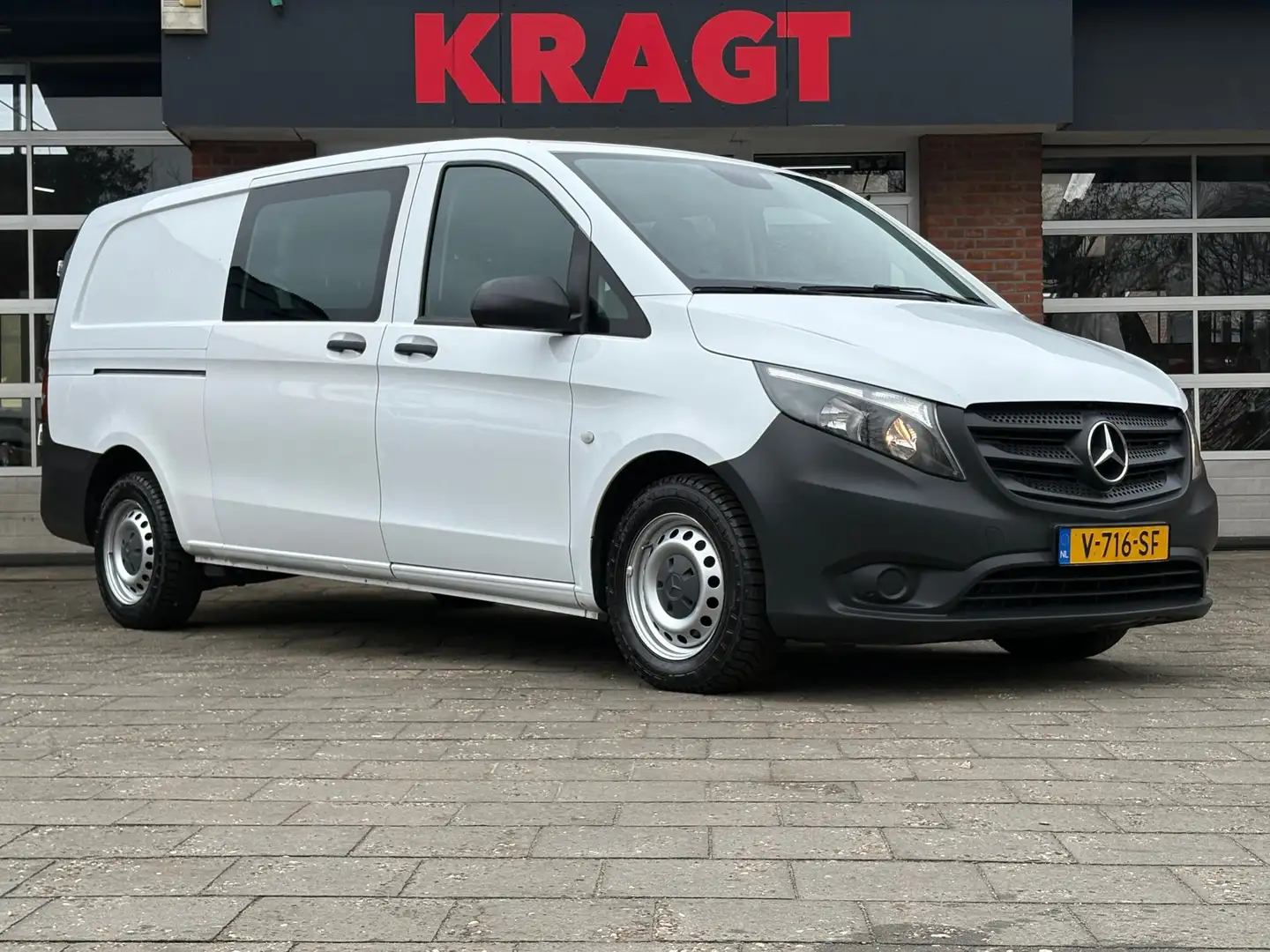 Mercedes-Benz Vito 114 CDI Extra Lang DC Comfort|NAP|EURO6|DUBBELCABI Weiß - 2