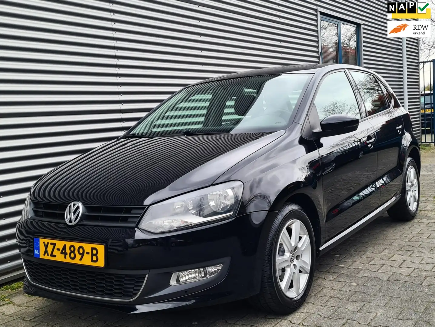 Volkswagen Polo 1.4-16V 5drs Comfortline 10-2012 Ebenholzschwarz Noir - 1