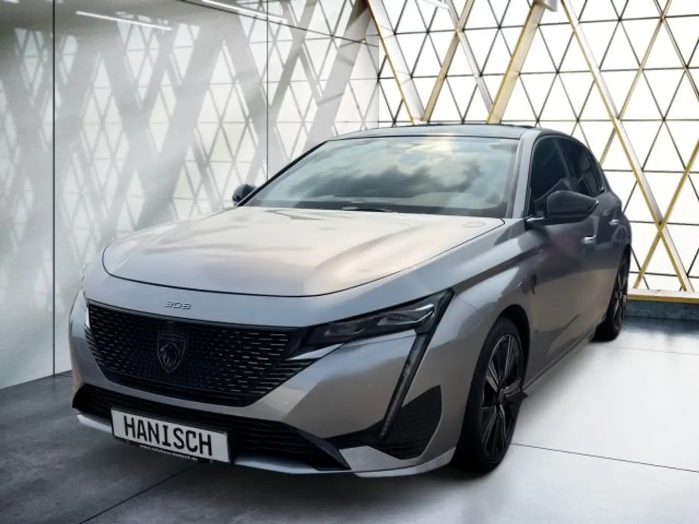 Peugeot 308 Hybrid 180 e-EAT8 GT Pack Silber - 2