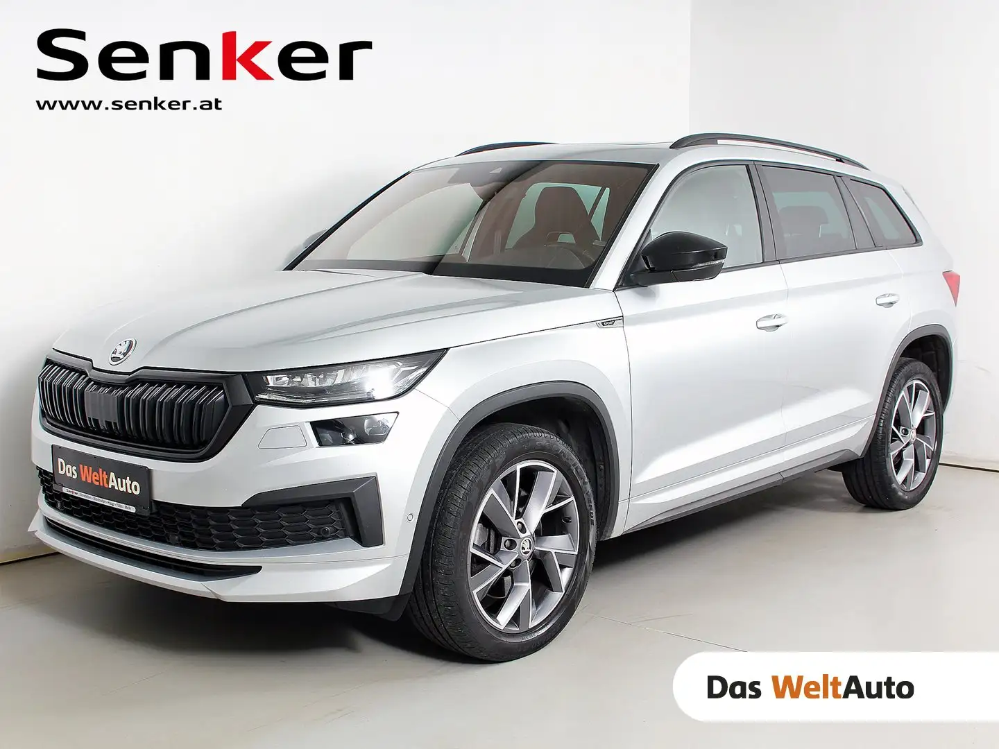 Skoda Kodiaq 4x4 SPORTLINE TDI DSG Silber - 1