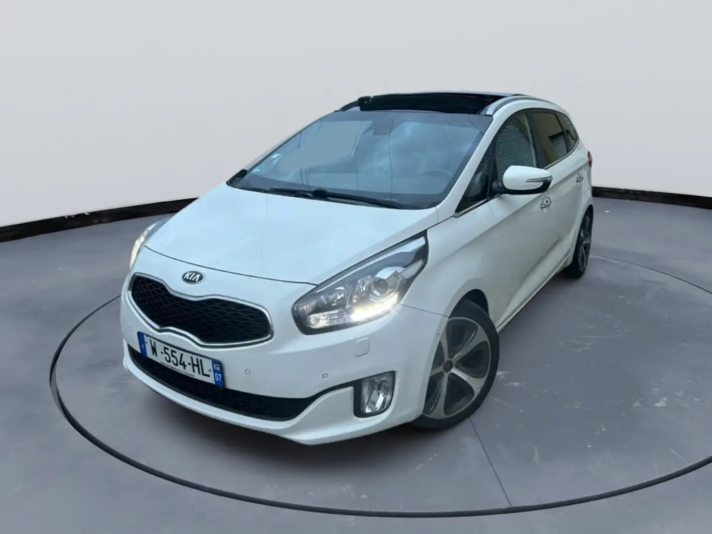 Kia Carens Spirit Blanc - 1