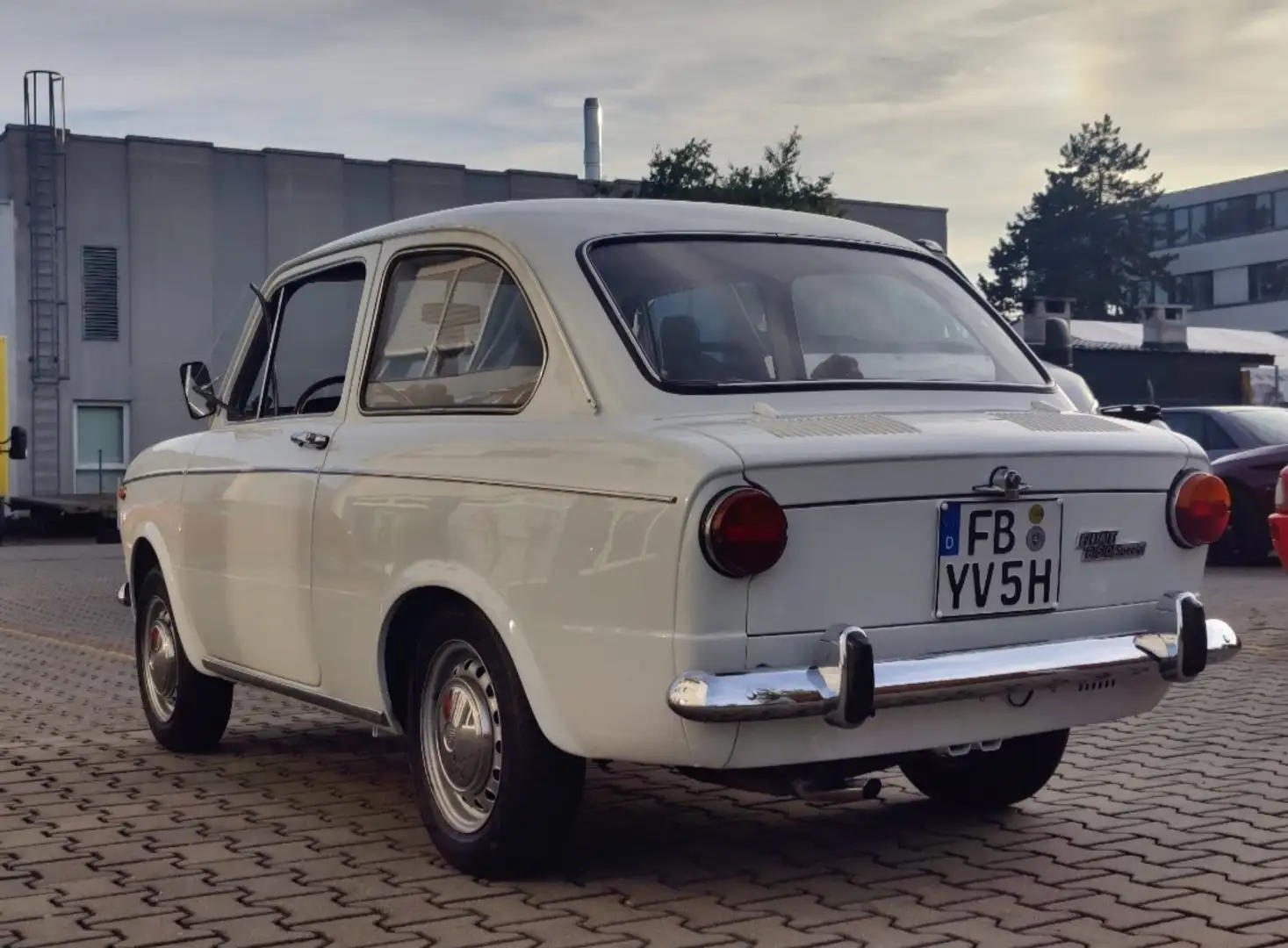 Fiat 850 Weiß - 2