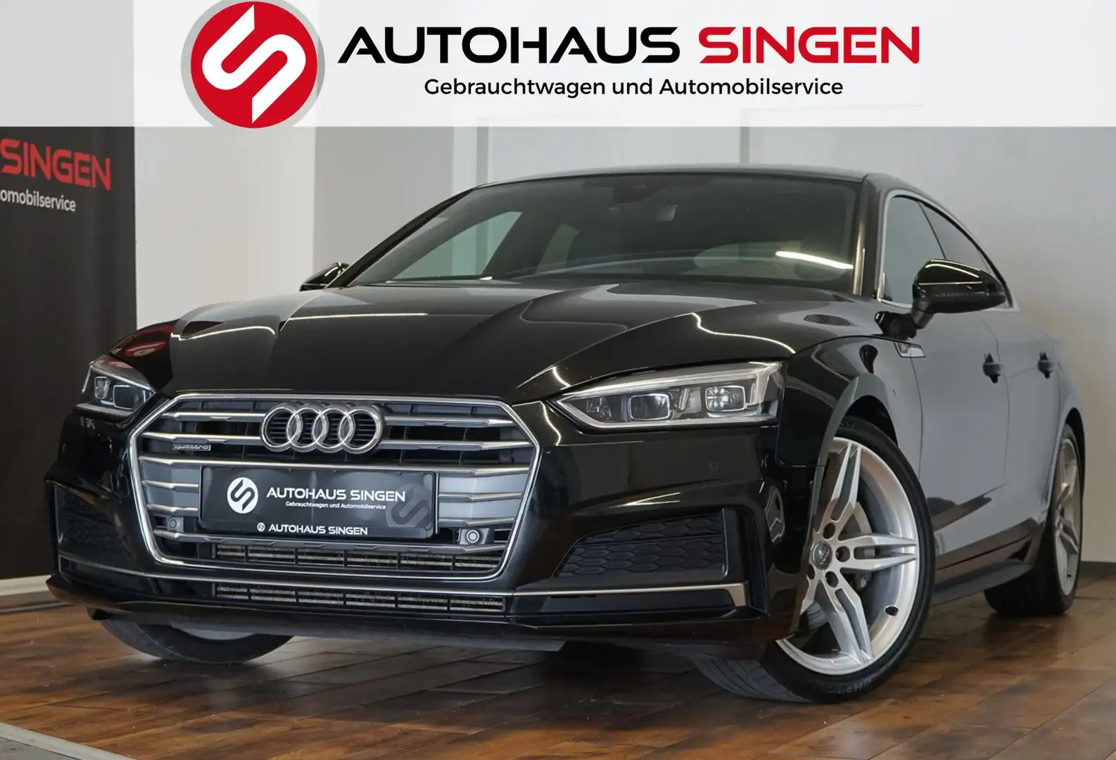 Audi A5 2.0 TFSI SB quattro|S-LINE|LED|PANO|RS-SITZE Noir - 1