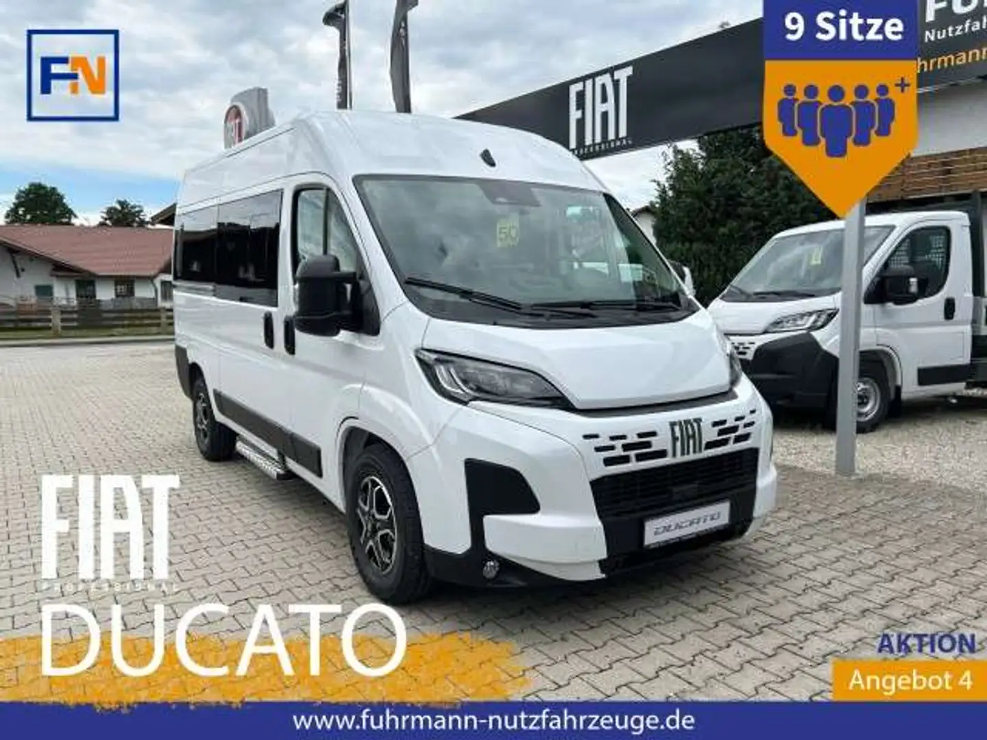 Fiat Ducato KOMBI PANORAMA MODULAR 35 L2H2 180AT Alb - 1