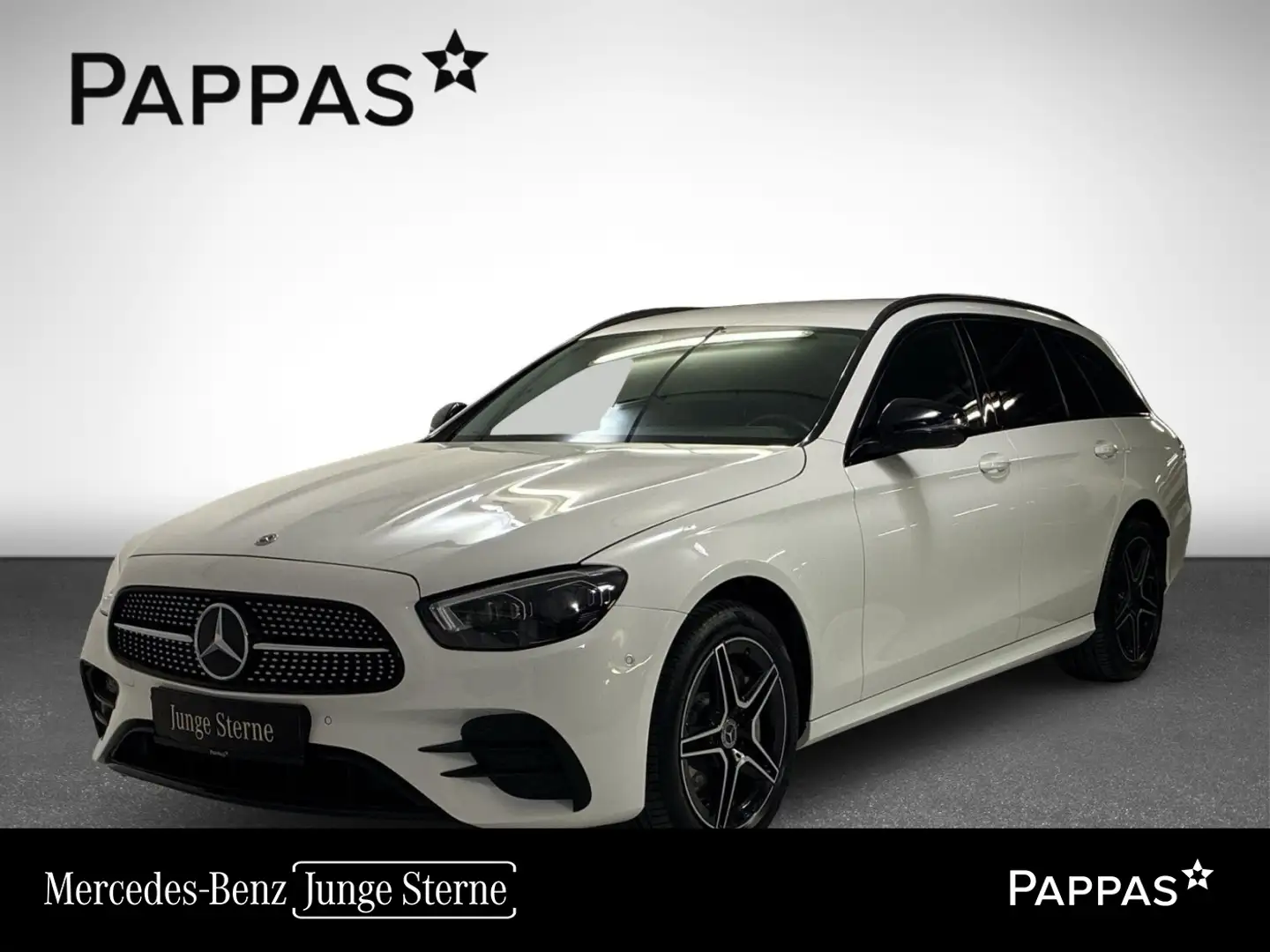 Mercedes-Benz E 300 de 4MATIC T-Modell LED PTS Cam Navi AUT Weiß - 1