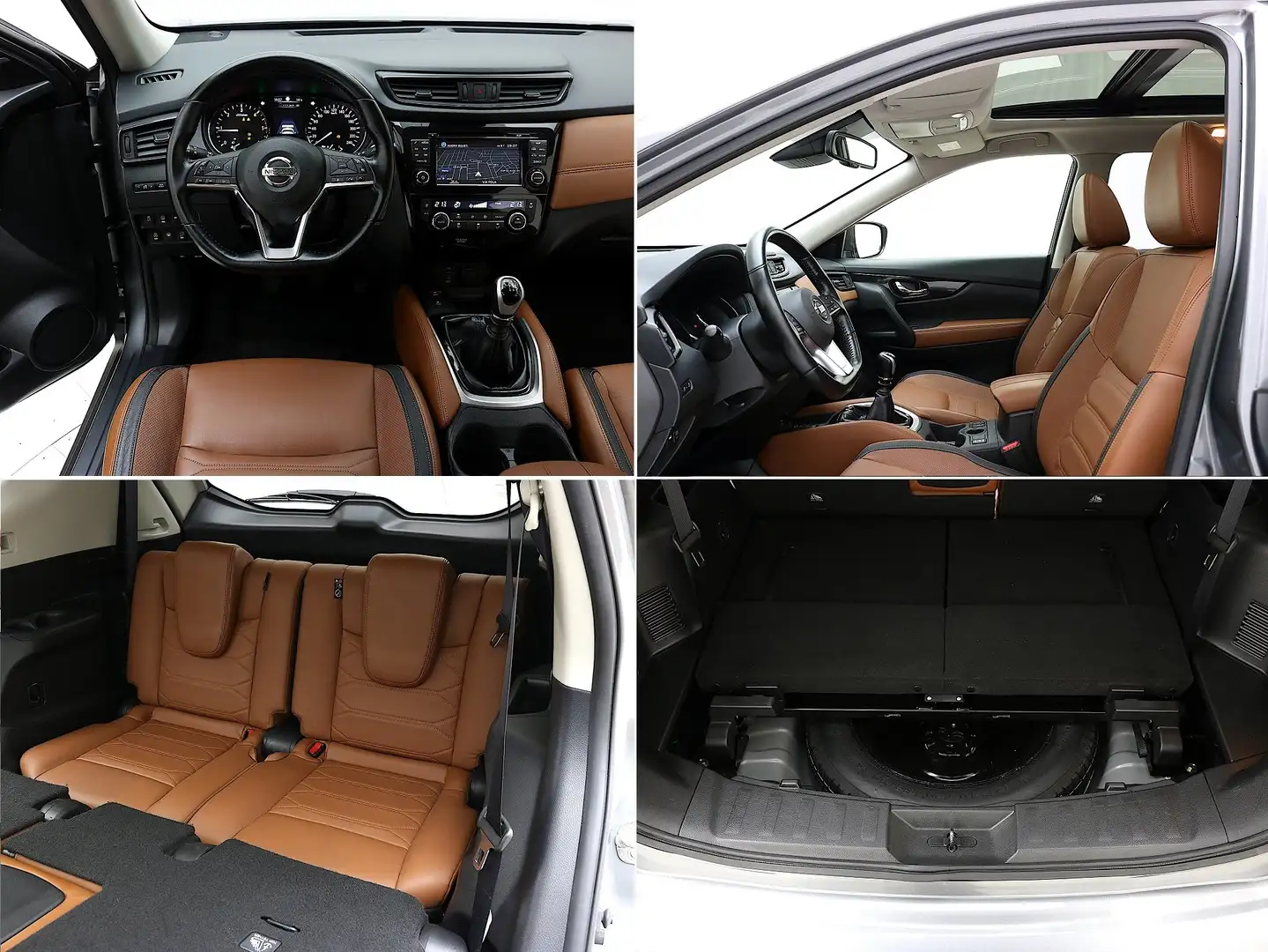 Nissan X-Trail 1.7 dCi 150CV 2WD Tekna 7 Post✔️TETTO APRIBILE Gris - 2