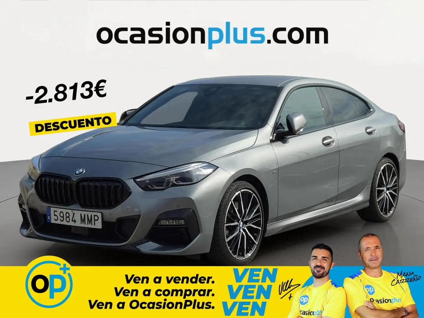 BMW 220 220dA Gran Coupé Gris - 1
