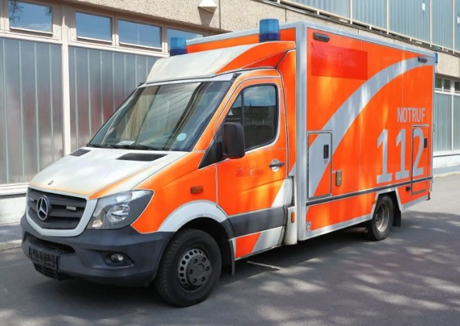 Mercedes-Benz Rettungswagen Sprinter II Pritsche 516 CDI Weiß - 1