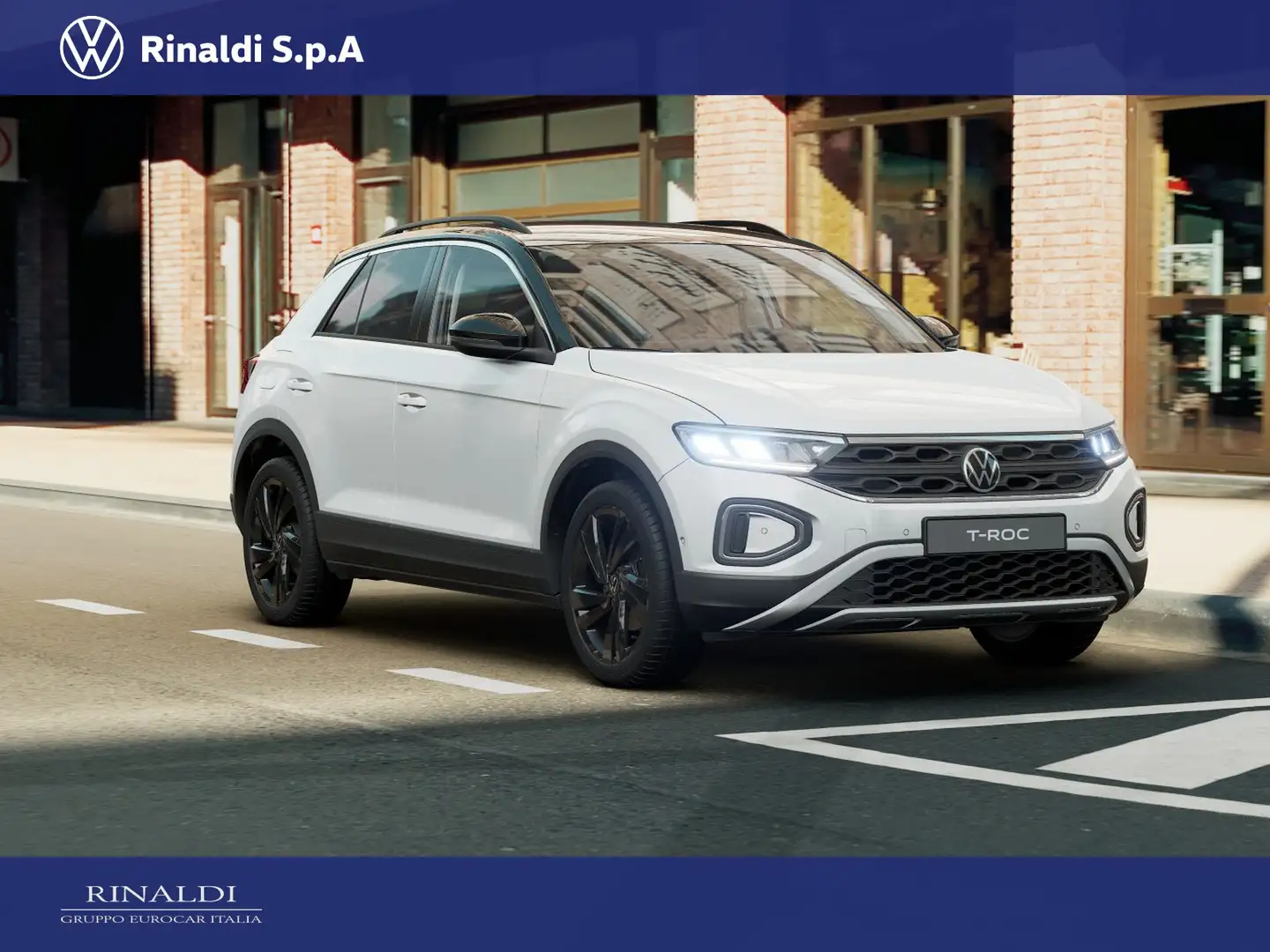 Volkswagen T-Roc 1.0 tsi sport 115cv Weiß - 2