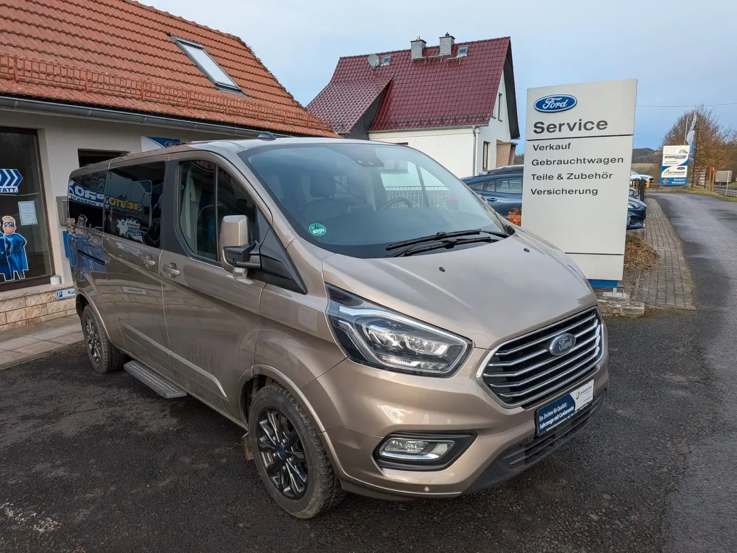 Ford Transit Tourneo Custom L2 Titanium X Xenon RFK Silber - 1