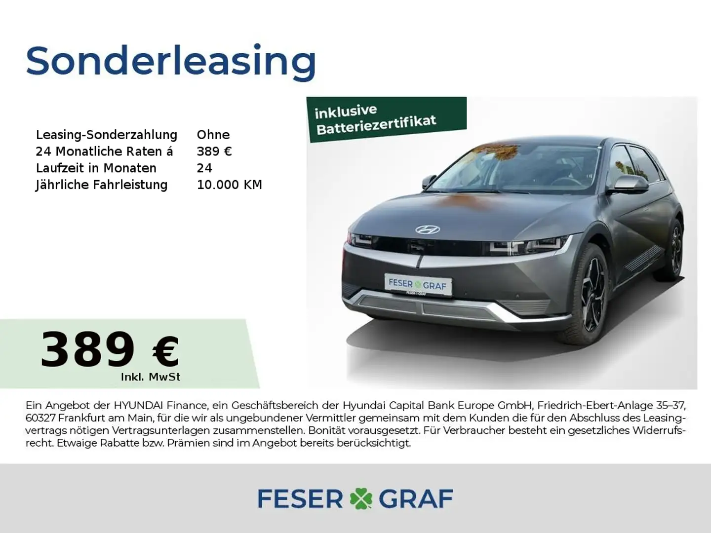 Hyundai IONIQ 5 TECHNIQ NAVI CAM SHZ LHZ LED 800V LADE Grau - 1