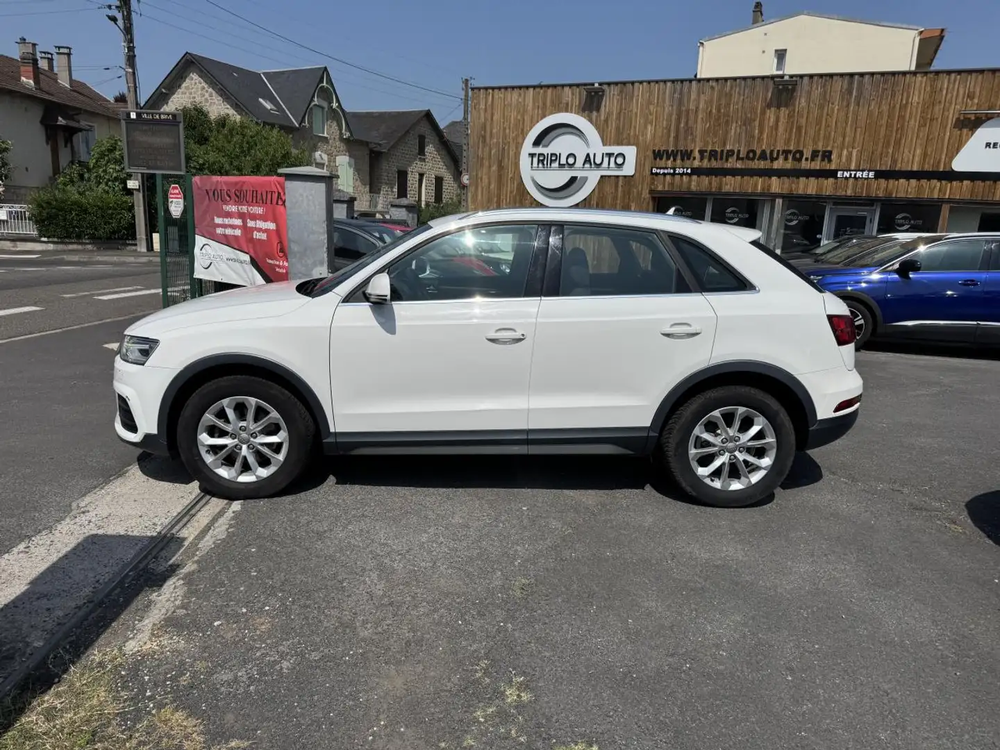 Audi Q3 2.0 TDI - 120 Business line Clim + Radar AR Blanc - 2