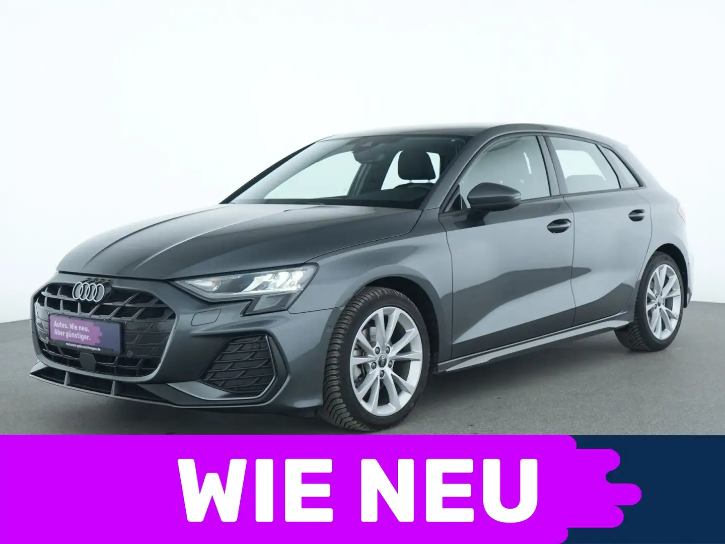 Audi A3 S-Line ACC|SHZ|LED|Sport-Fahrwerk|Kamera Grau - 1