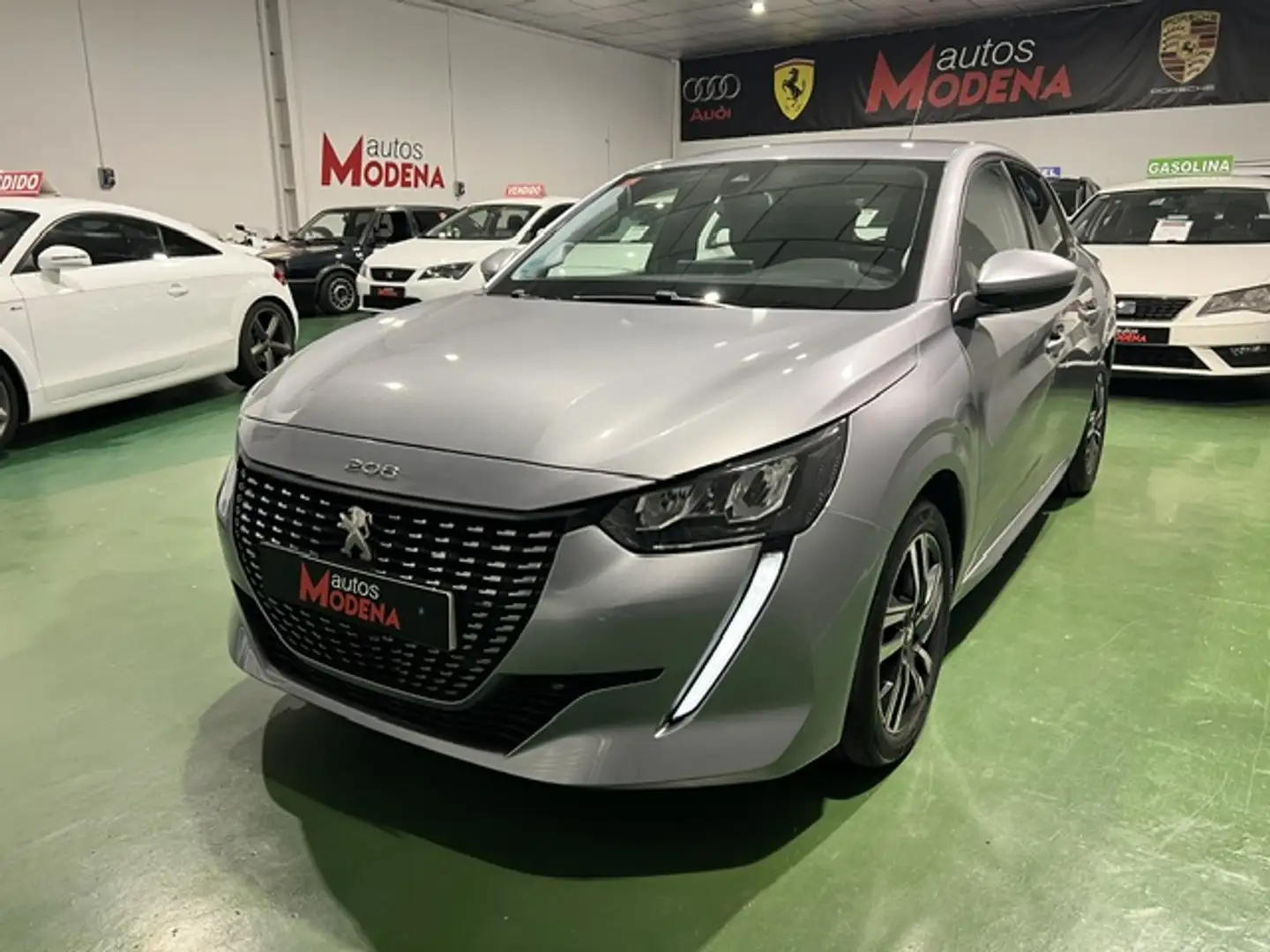 Peugeot 208 1.5 BlueHDi S&S Allure Pack 100 Gris - 2