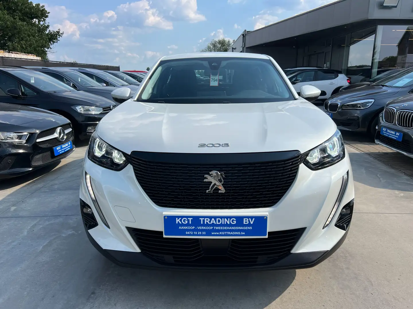 Peugeot 2008 1.2i 130PK AUTOMAAT NAVIGATIE CAMERA CARPLAY LED Weiß - 2