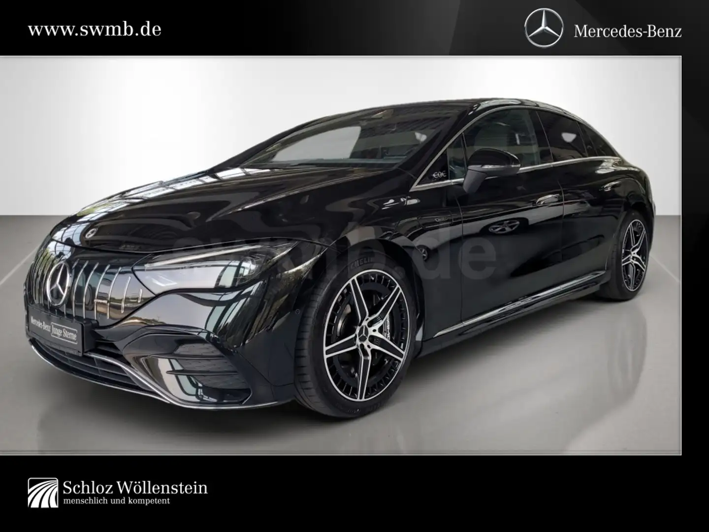 Mercedes-Benz EQE 53 4M+ AMG/DIGITALLIght/AHK/AWS/Memory Schwarz - 2